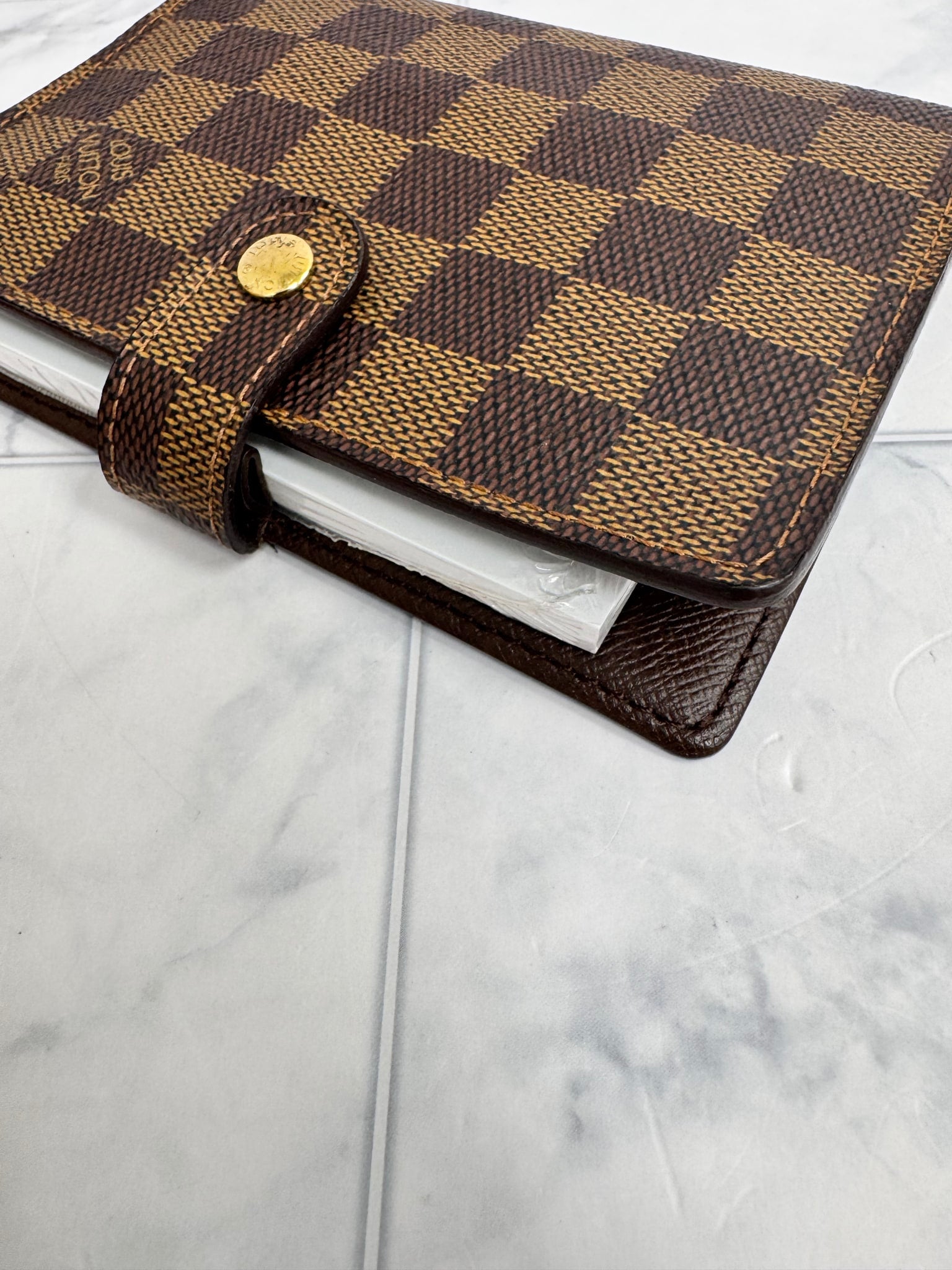 Louis Vuitton Damier Ebene Agenda PM