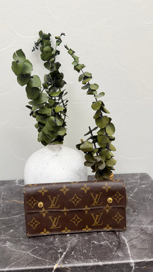 Louis Vuitton Monogram Accordion Long Wallet