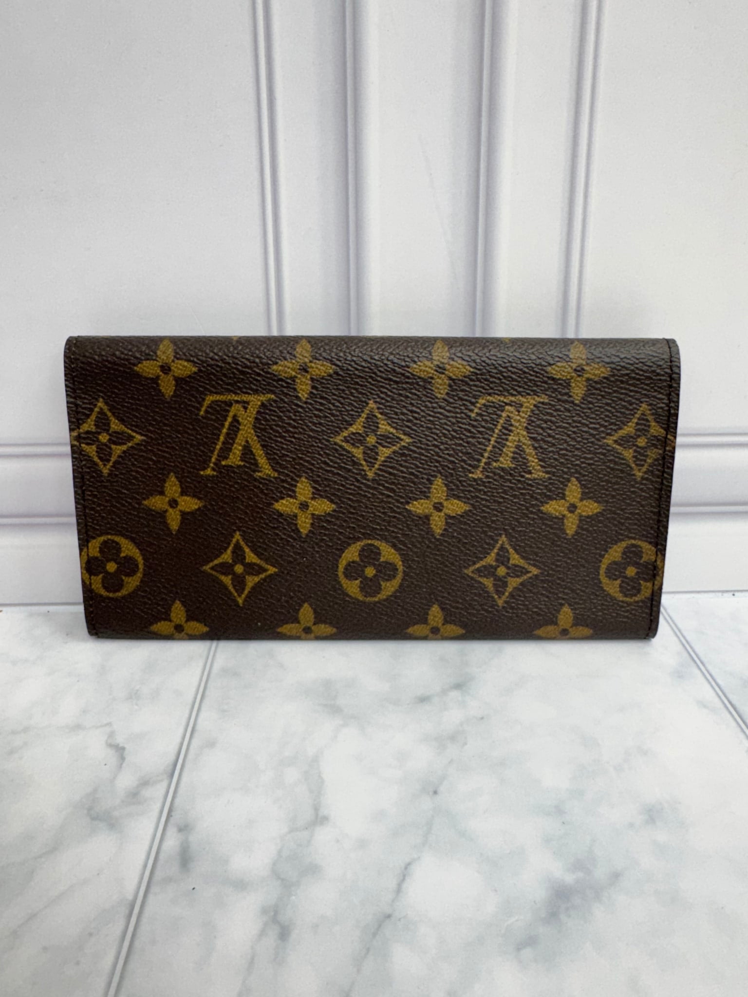 Louis Vuitton Monogram Porte Yen 3 Cartes Credit Long Wallet