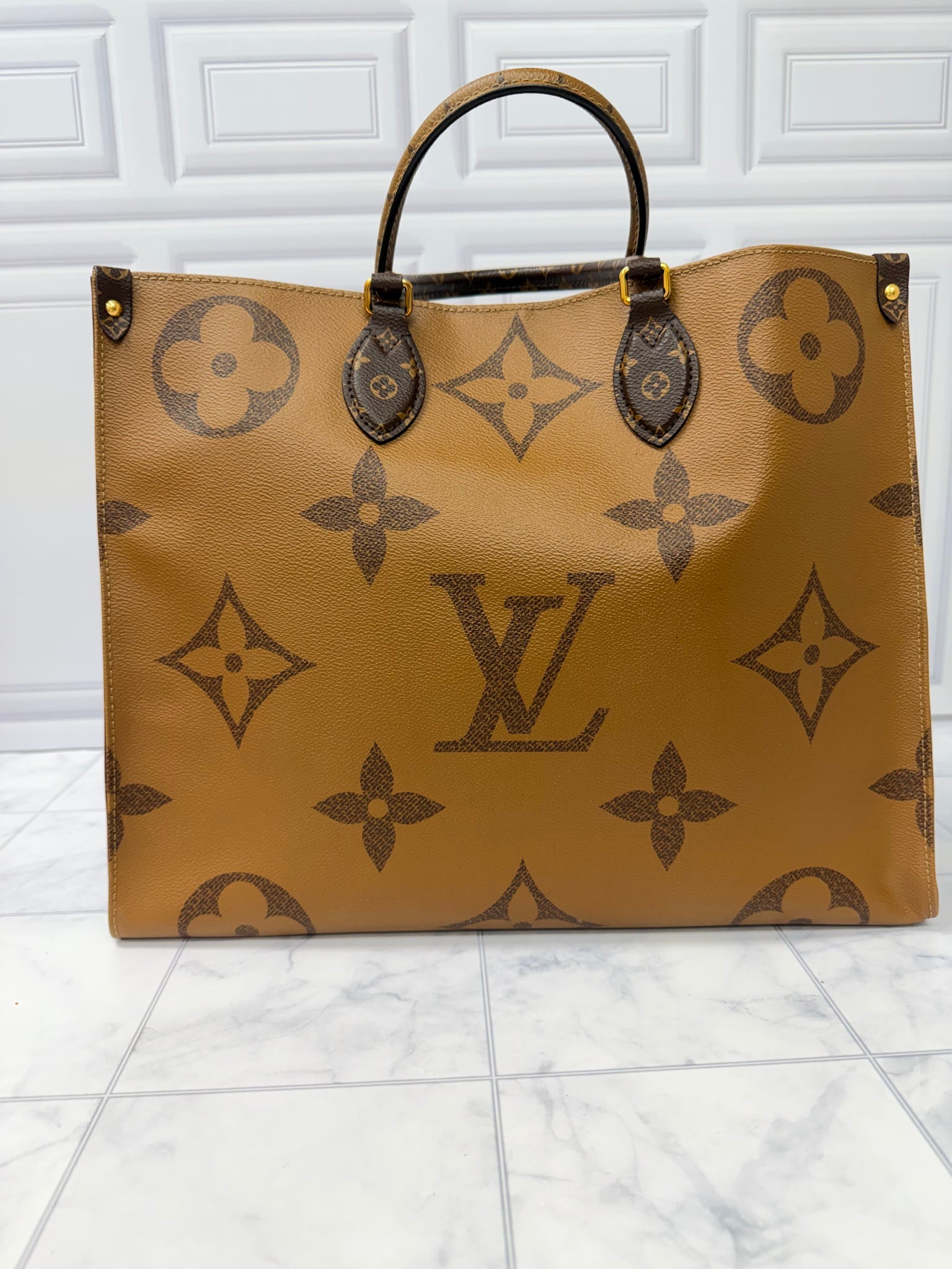 Louis Vuitton Reverse Monogram On The Go GM