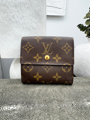 Louis Vuitton Monogram Elise Trifold Wallet