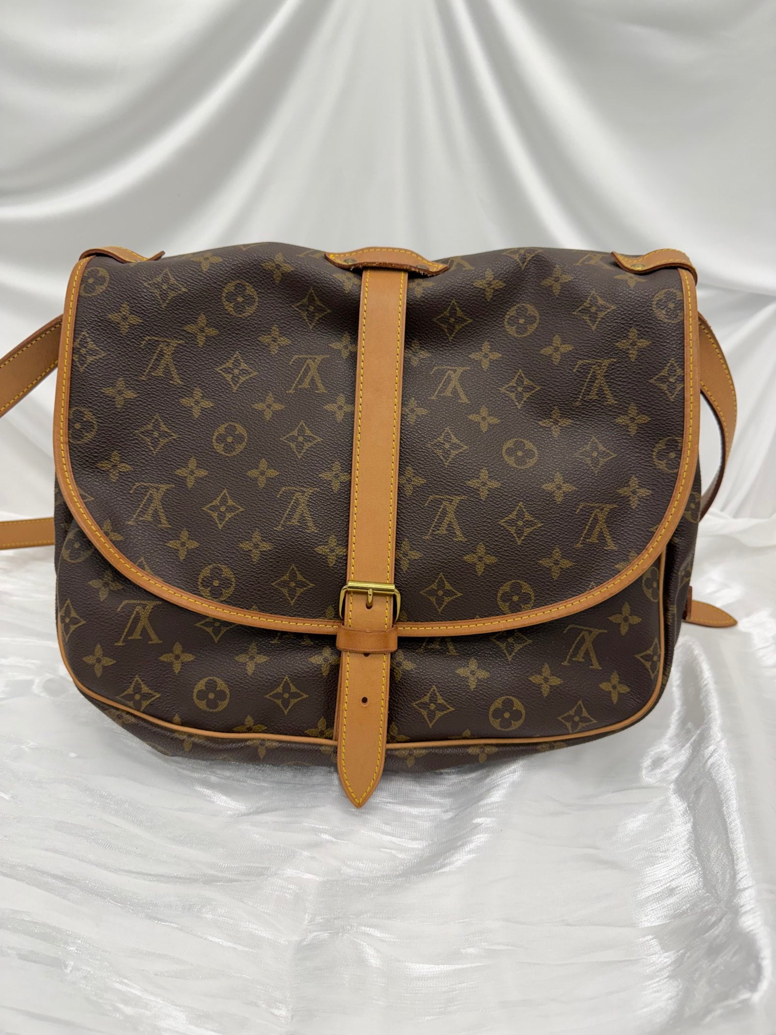 Louis Vuitton Monogram Saumur 35 Bag