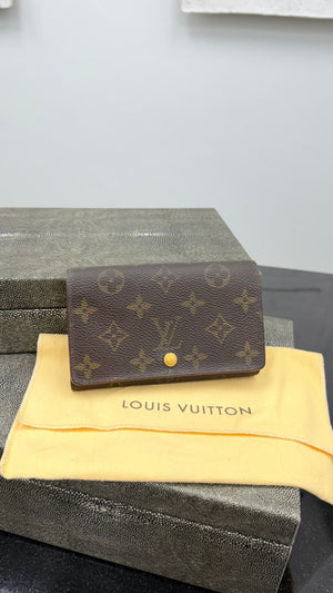Louis Vuitton Monogram Porte-Monnaie Trésor Wallet