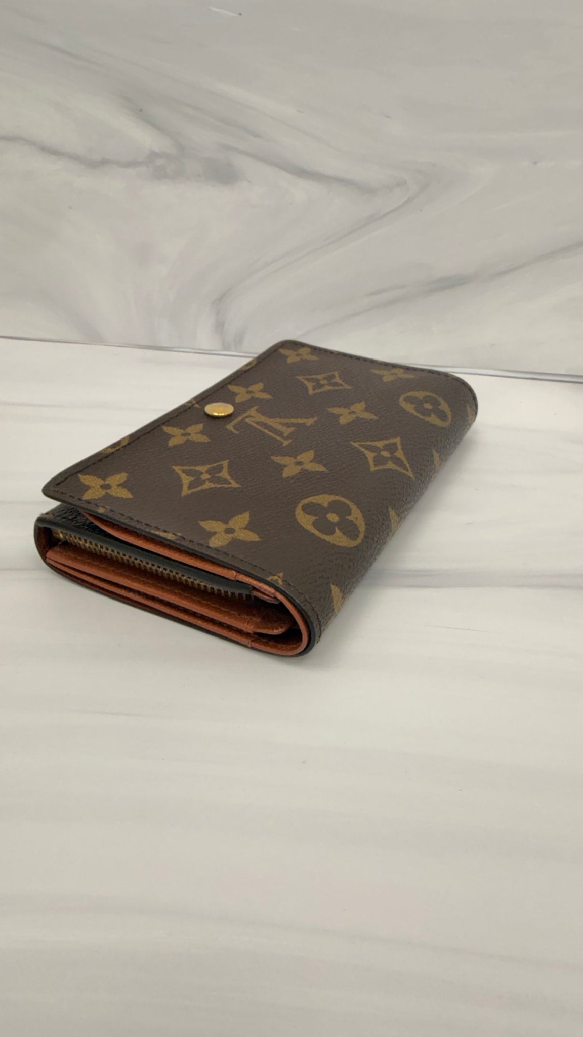 Louis Vuitton Monogram Tresor Compact Wallet