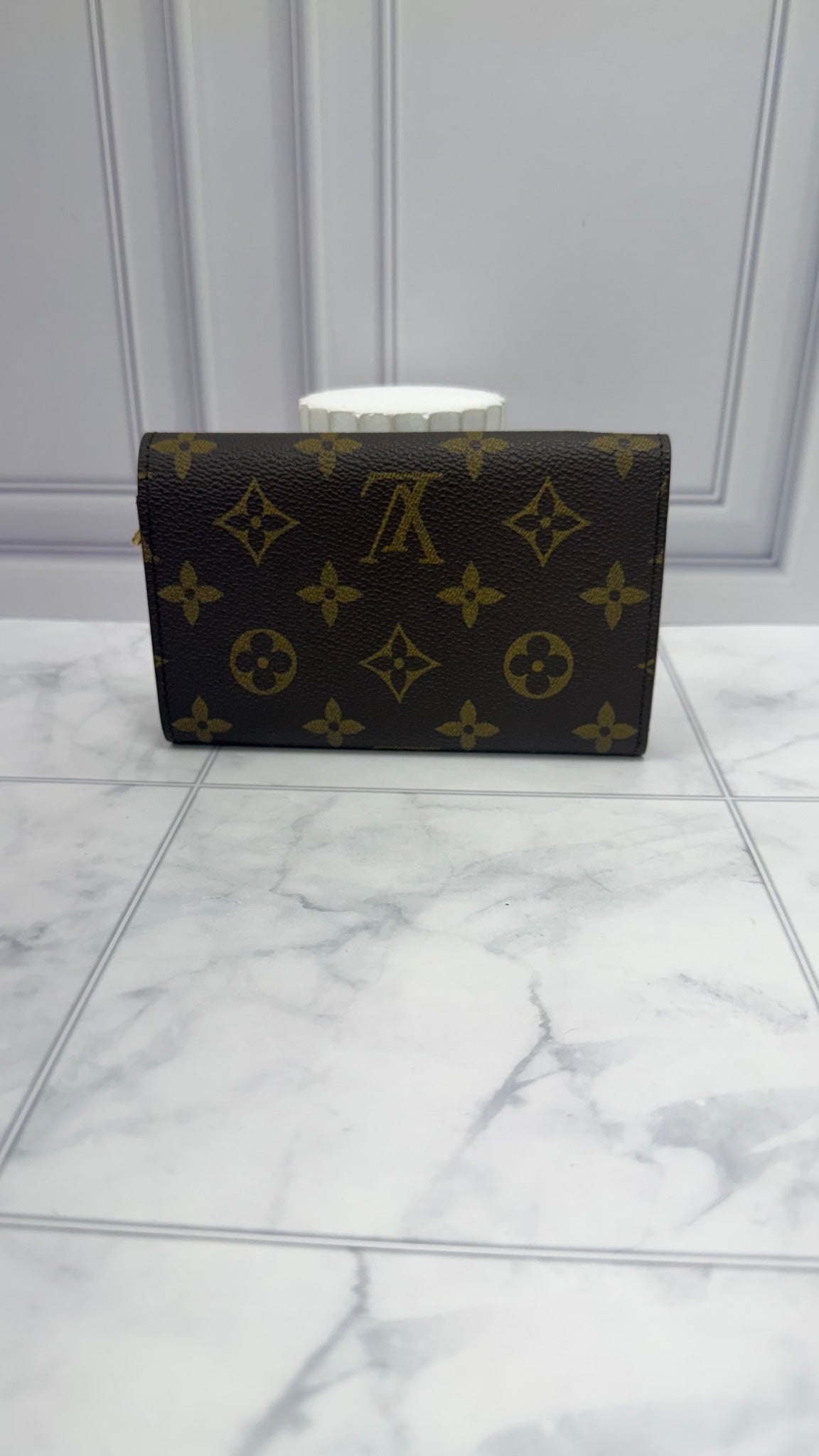 Louis Vuitton Monogram Porte Monnaie Tresor Wallet
