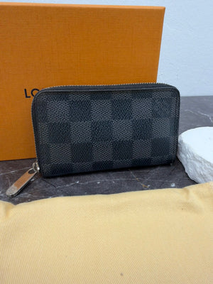 Louis Vuitton Damier Graphite Zippy Coin Purse