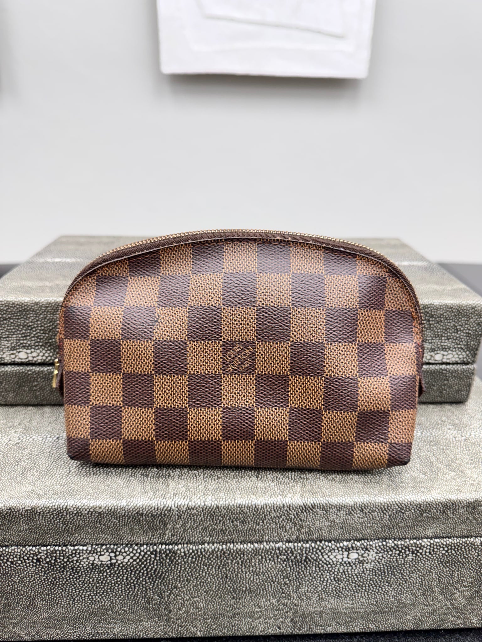 Louis Vuitton Damier Ebene Cosmetic Pouch PM