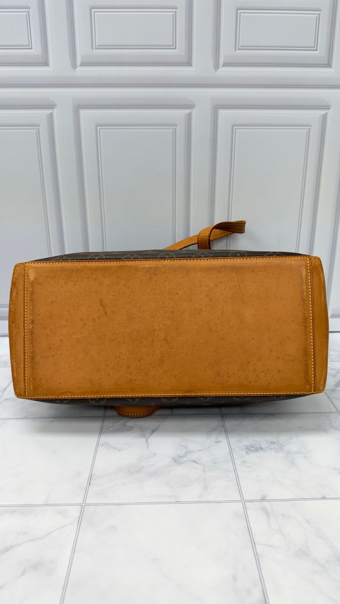 Louis Vuitton Monogram Cabas Mezzo Tote Bag 