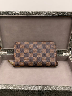 Louis Vuitton Damier Ebene Zippy Compact Wallet