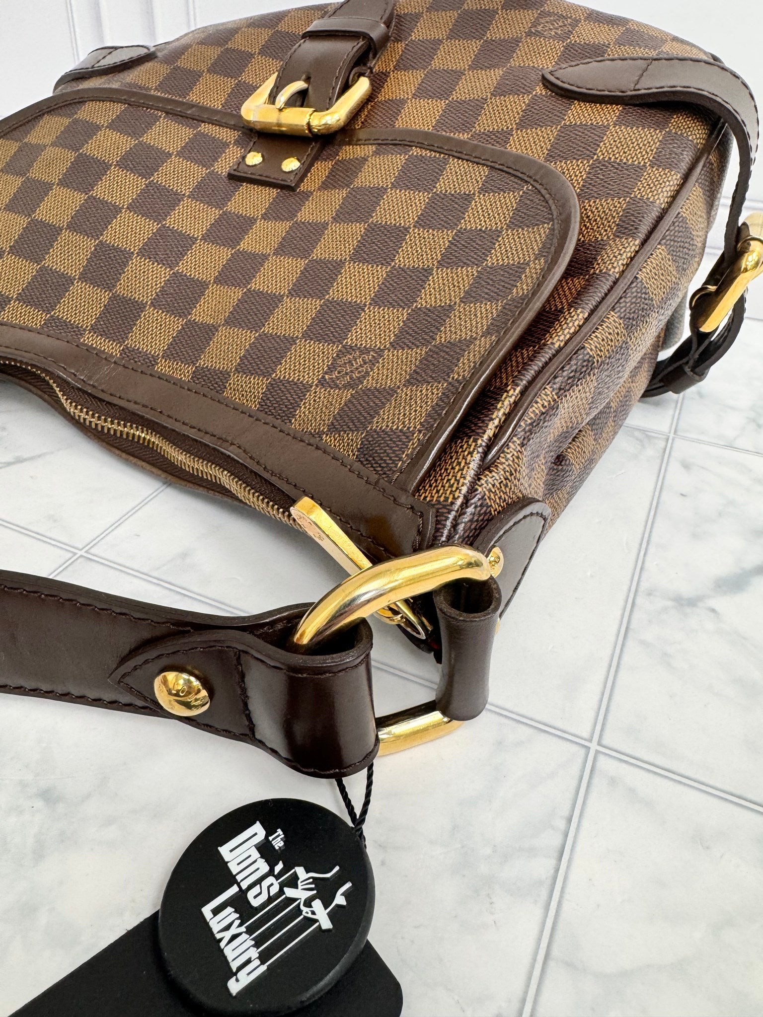 Louis Vuitton Damier Ebene Highbury Shoulder Bag