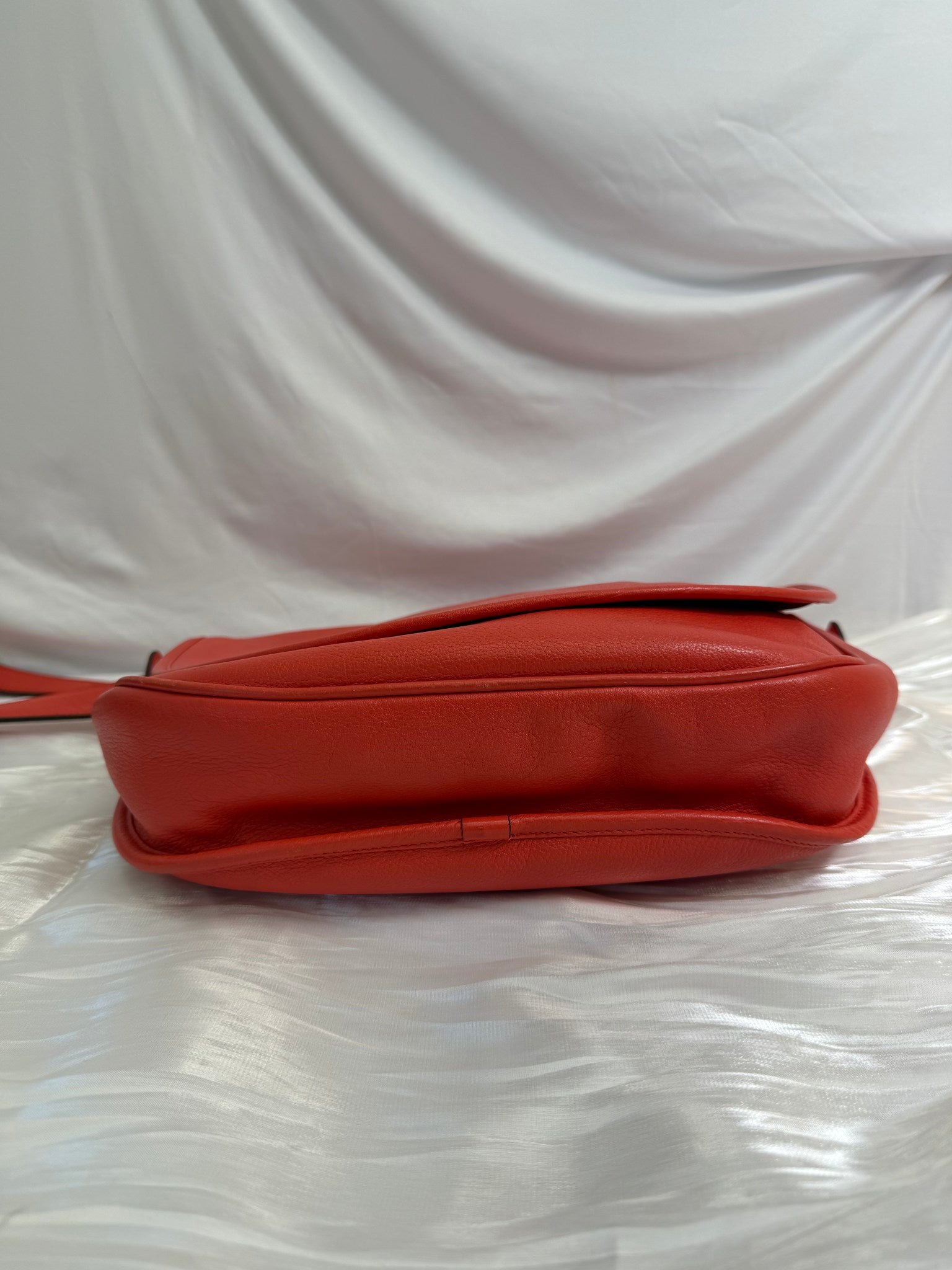 Loewe Red Leather Heritage Crossbody Bag