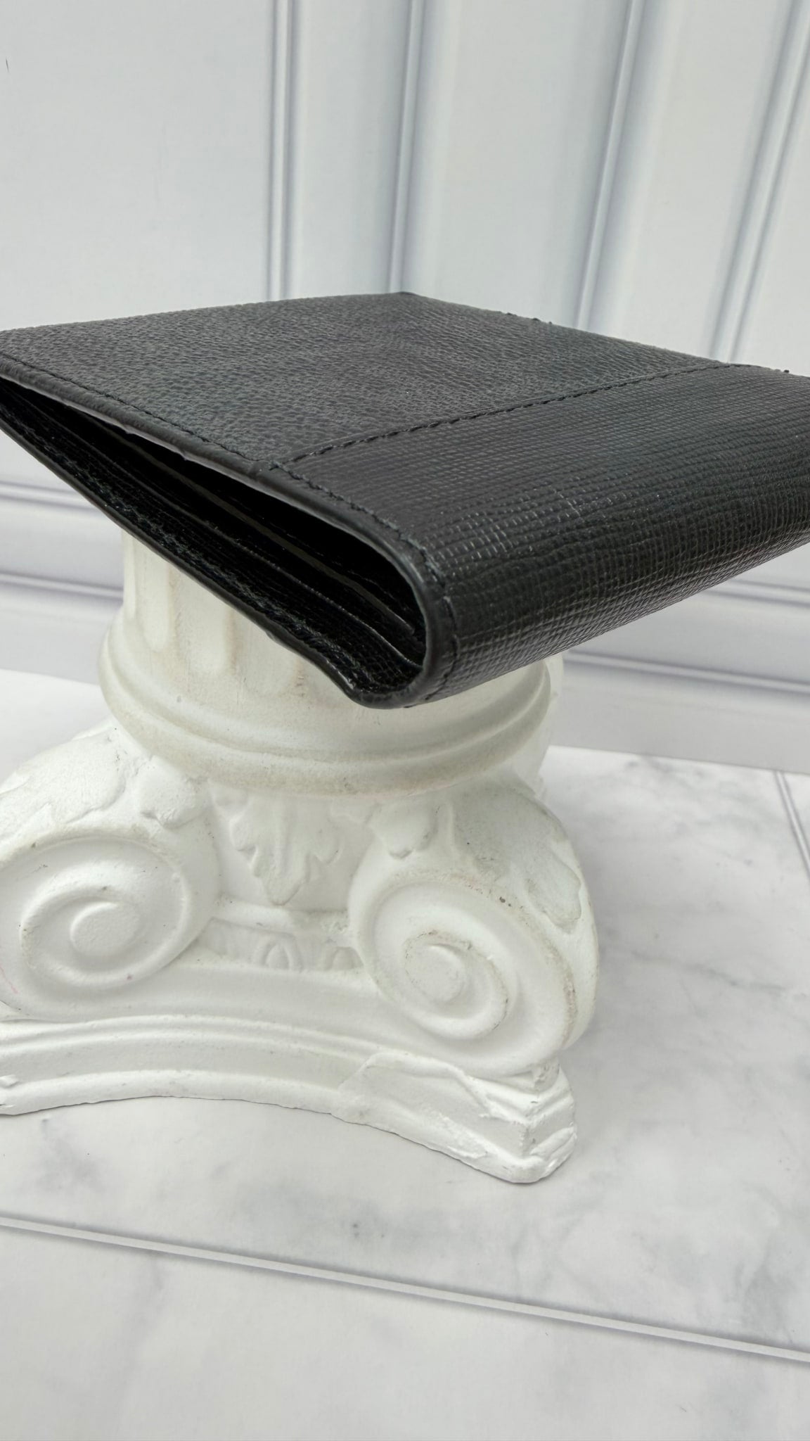 Fendi Black Zucca Coated Canvas Bifold