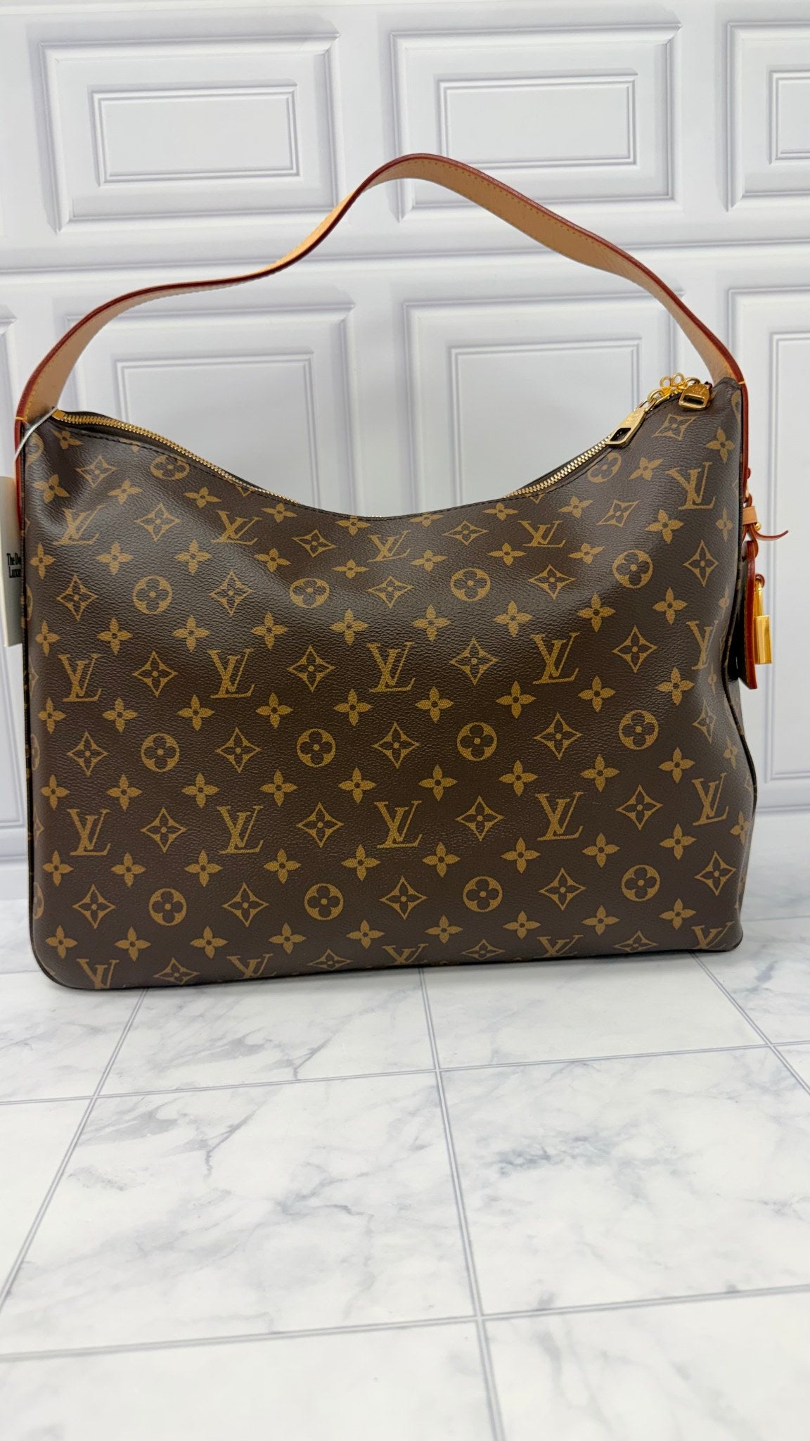 Louis Vuitton Monogram Slouchy MM Shoulder Bag 