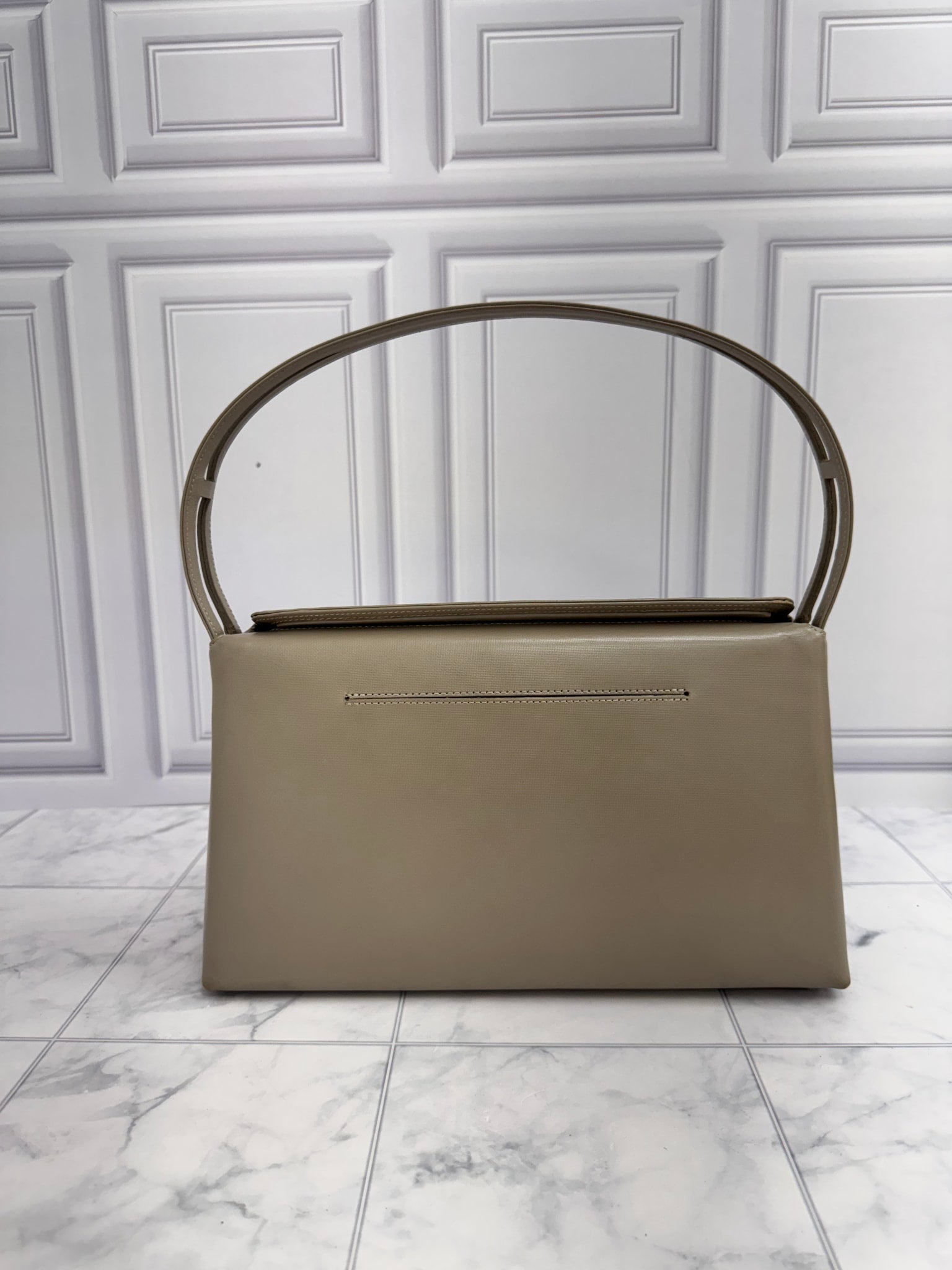 Givenchy Beige Leather Vintage 4G Shoulder Bag