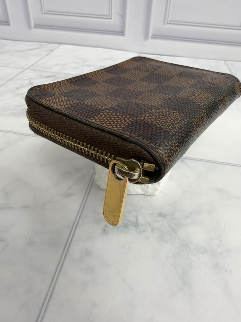 Louis Vuitton Damier Ebene Zippy Coin Purse