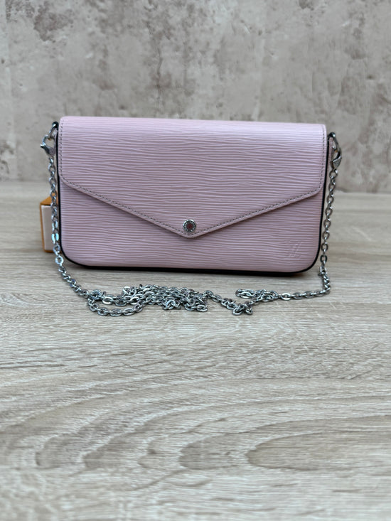 Louis Vuitton Rose Pink Epi Leather Felicie Pochette 