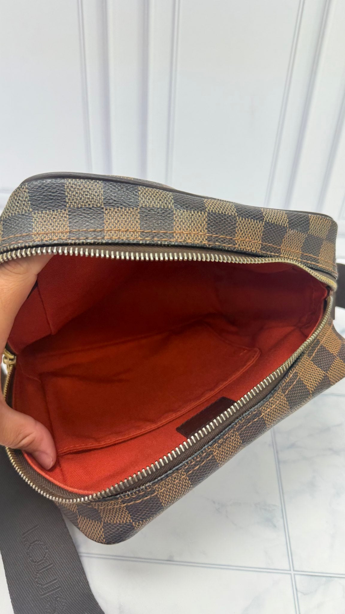 Louis Vuitton Damier Ebene Olav PM Crossbody Bag