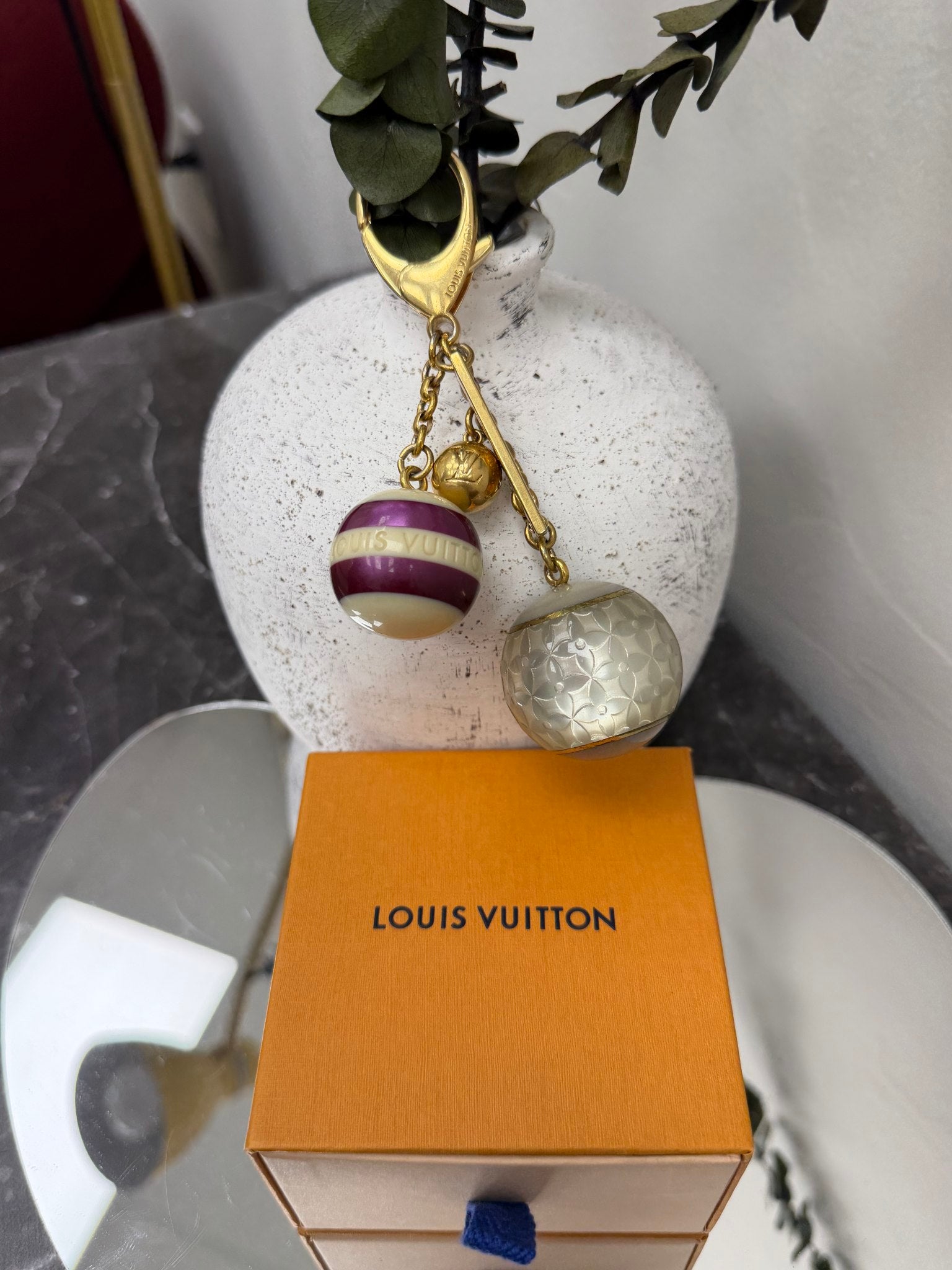 Louis Vuitton Mini Lin Croisette Bag Charm