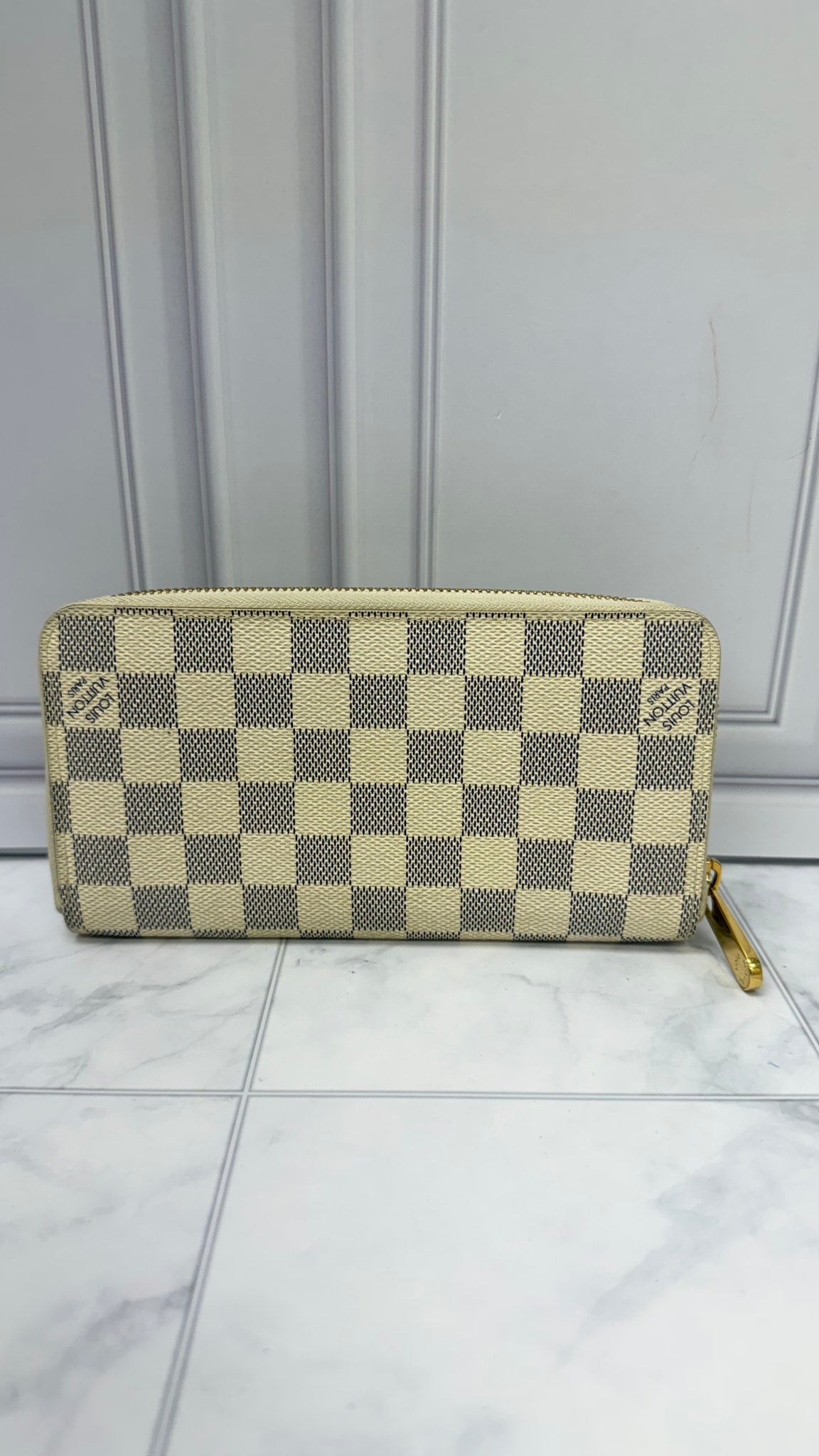 Louis Vuitton Damier Azur Zippy Wallet 