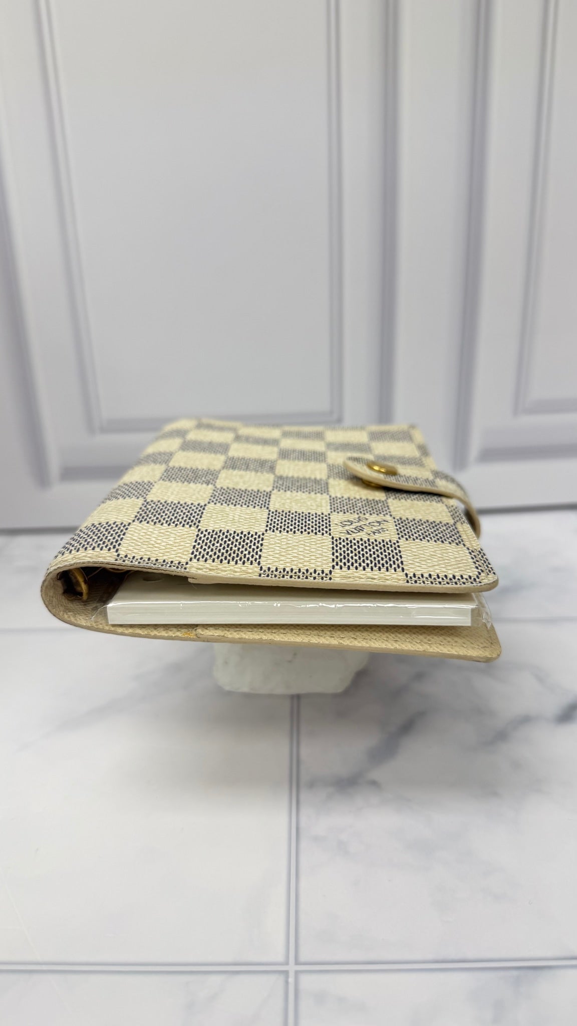 Louis Vuitton Damier Azur Passport Agenda Cover PM 
