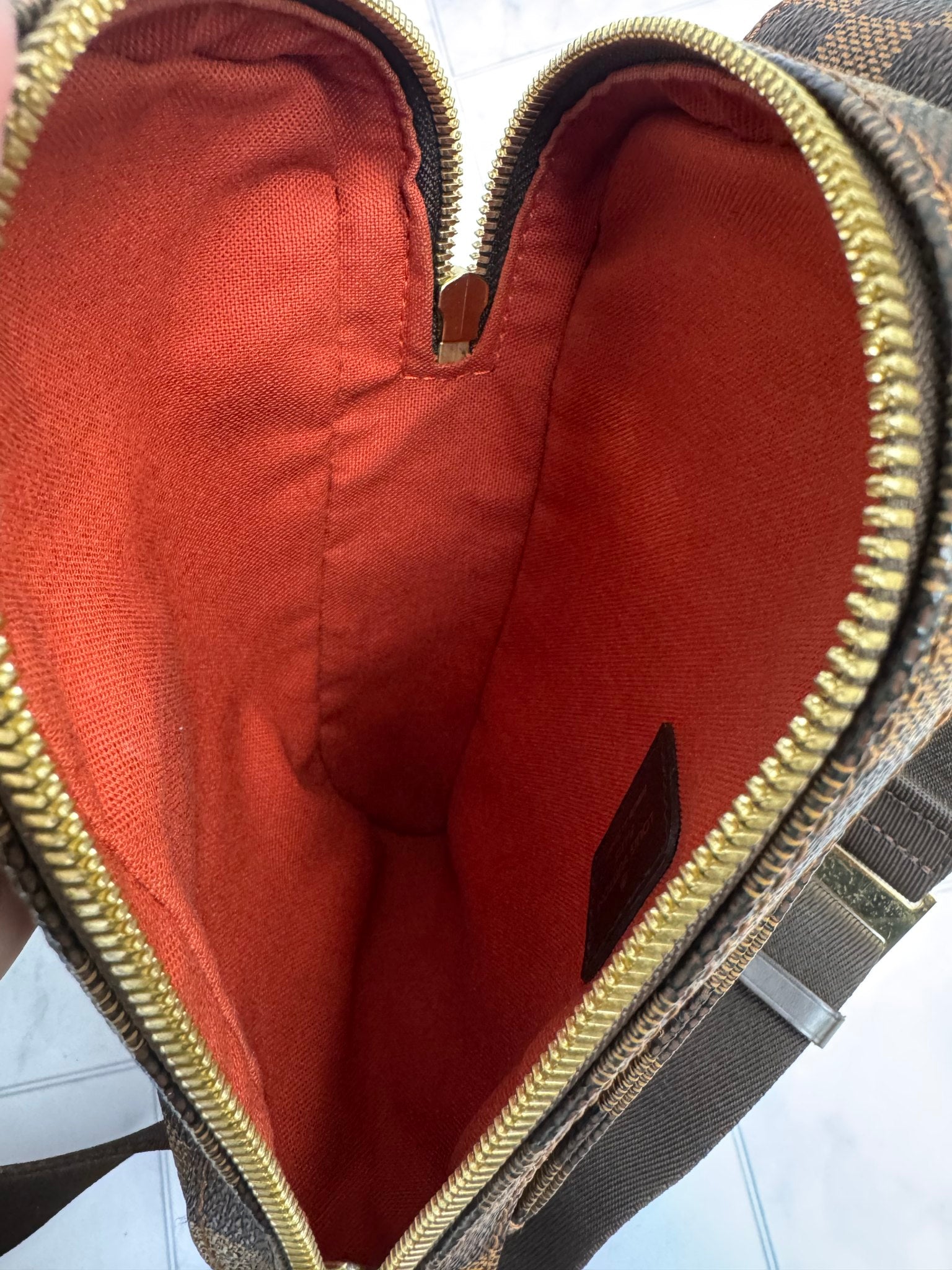 Louis Vuitton Damier Ebene Geronimos Belt Bag