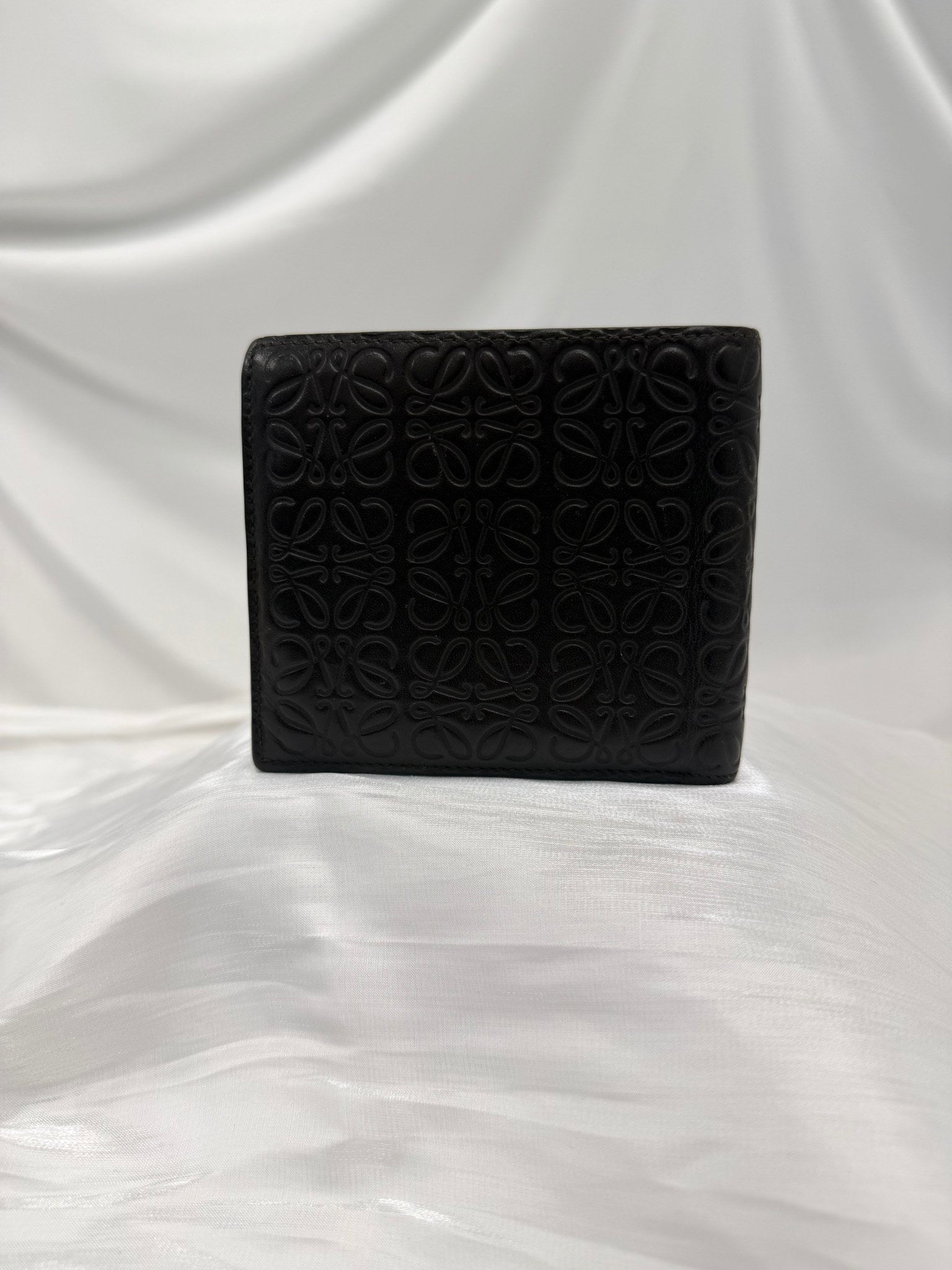 Loewe Brown Leather Anagram Bifold