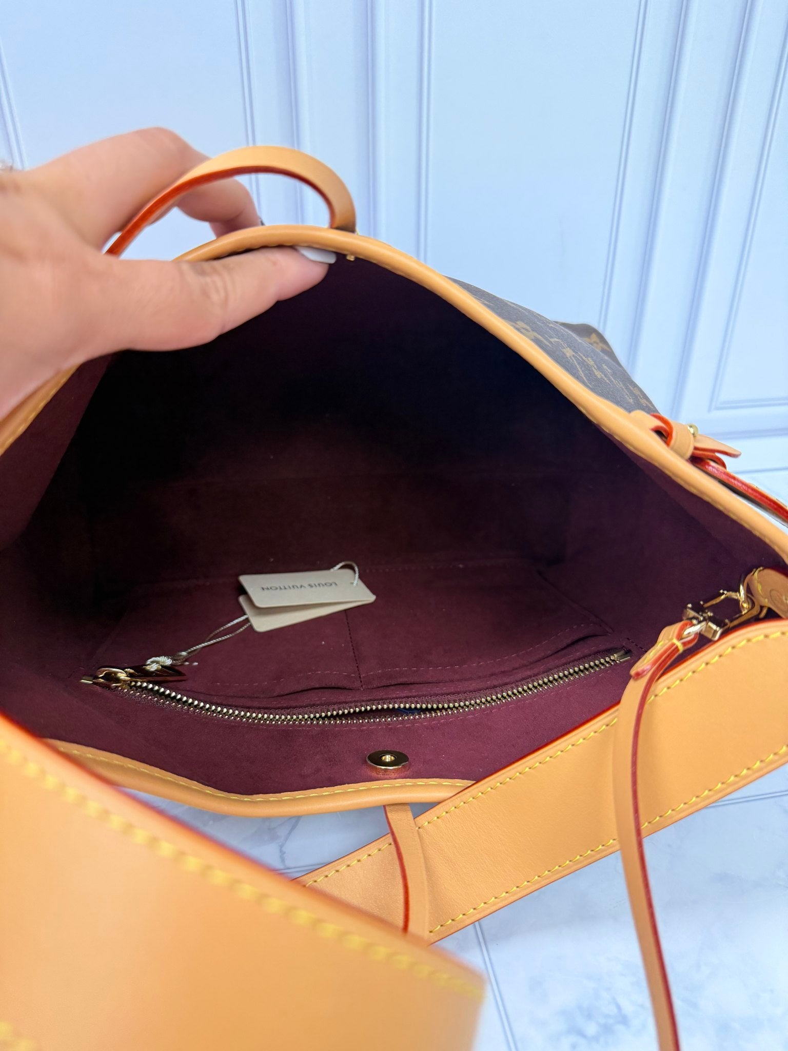 BRAND NEW - Louis Vuitton Monogram Carry All PM Shoulder Bag 