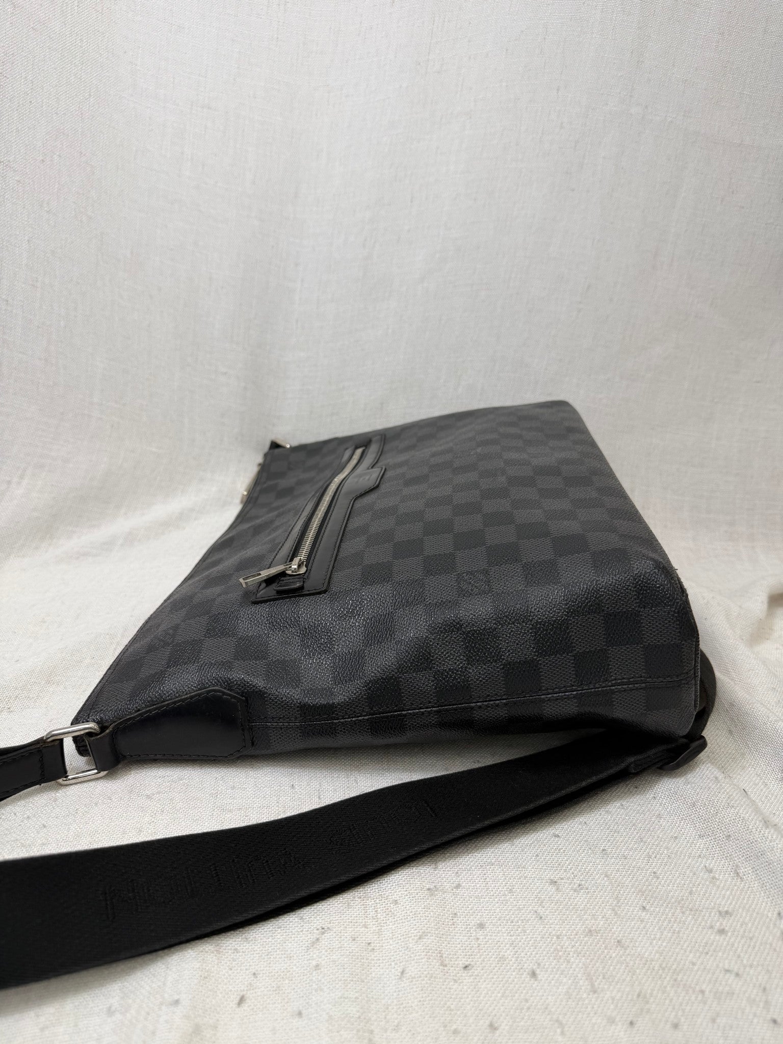 Louis Vuitton Damier Graphite Mick MM Shoulder Bag