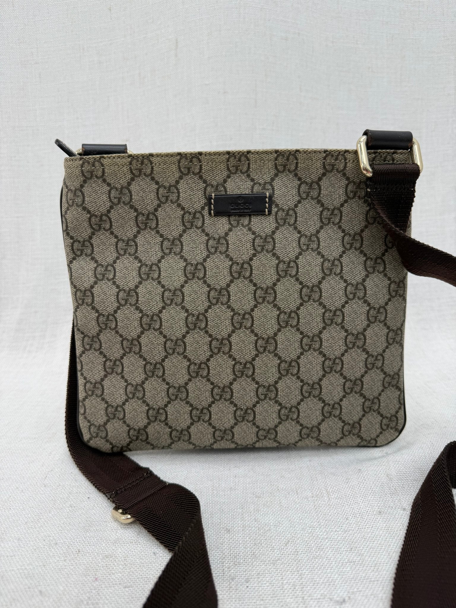 Gucci GG Supreme Canvas Crossbody Bag