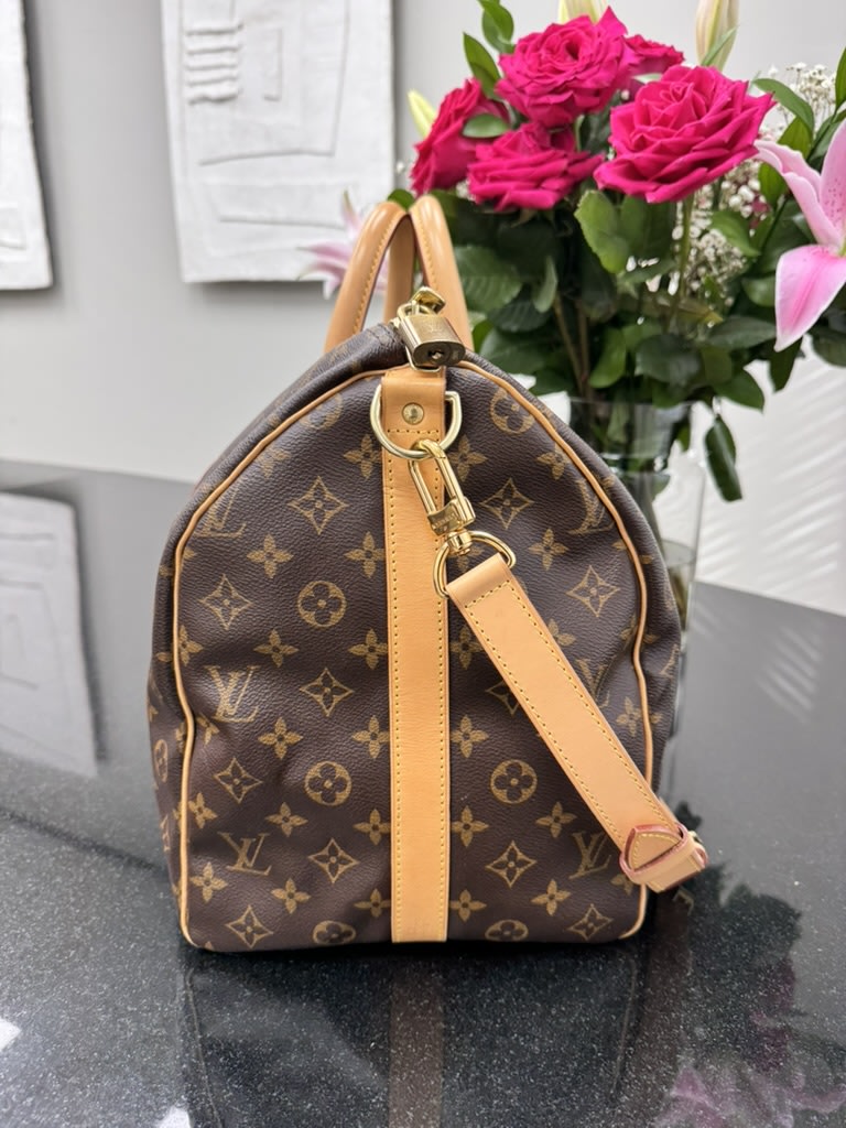 Louis Vuitton Monogram Keepall Bandouliere 50
