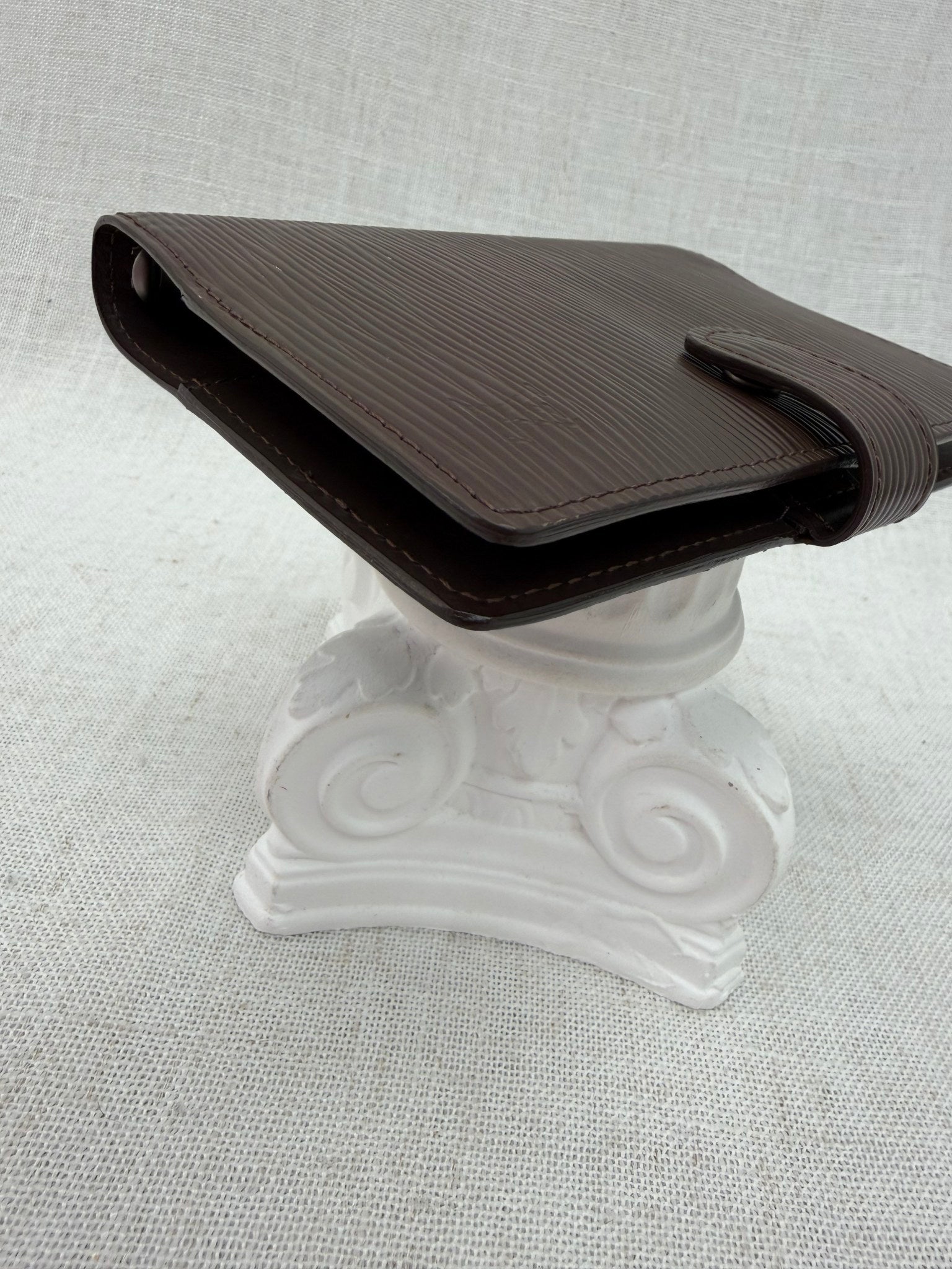 Louis Vuitton Brown Epi Leather Passport Agenda PM