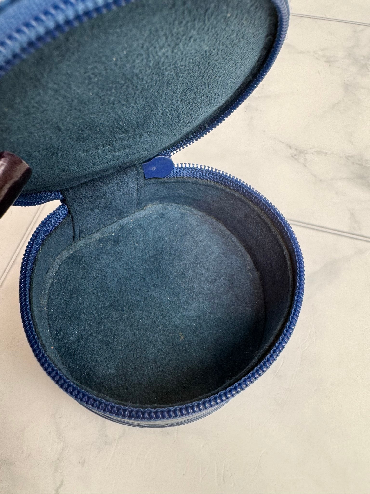 Louis Vuitton Blue Epi Leather Ecrin Bijoux Jewelery Case