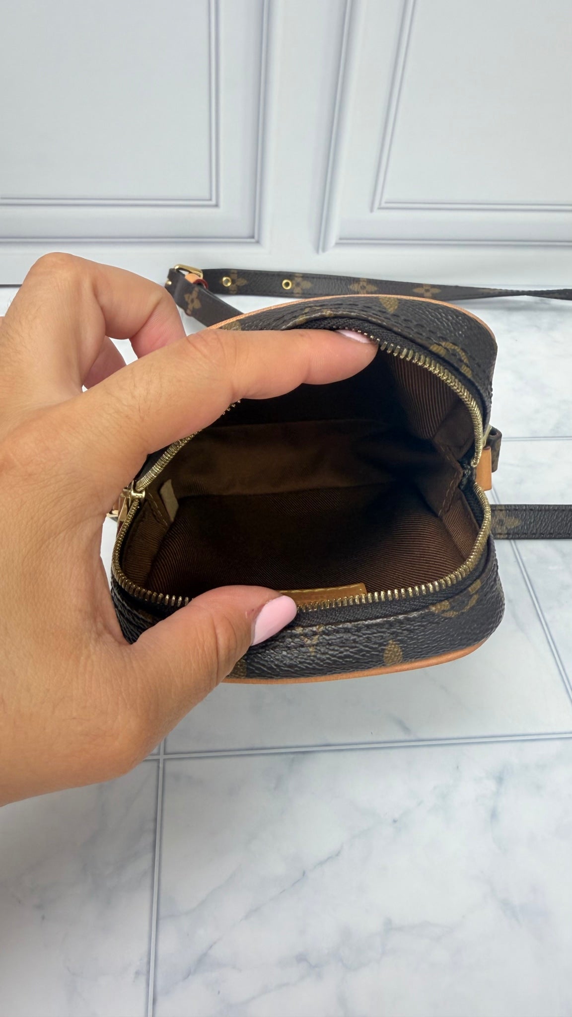 Louis Vuitton Monogram Game On Panama Set Shoulder Bag 