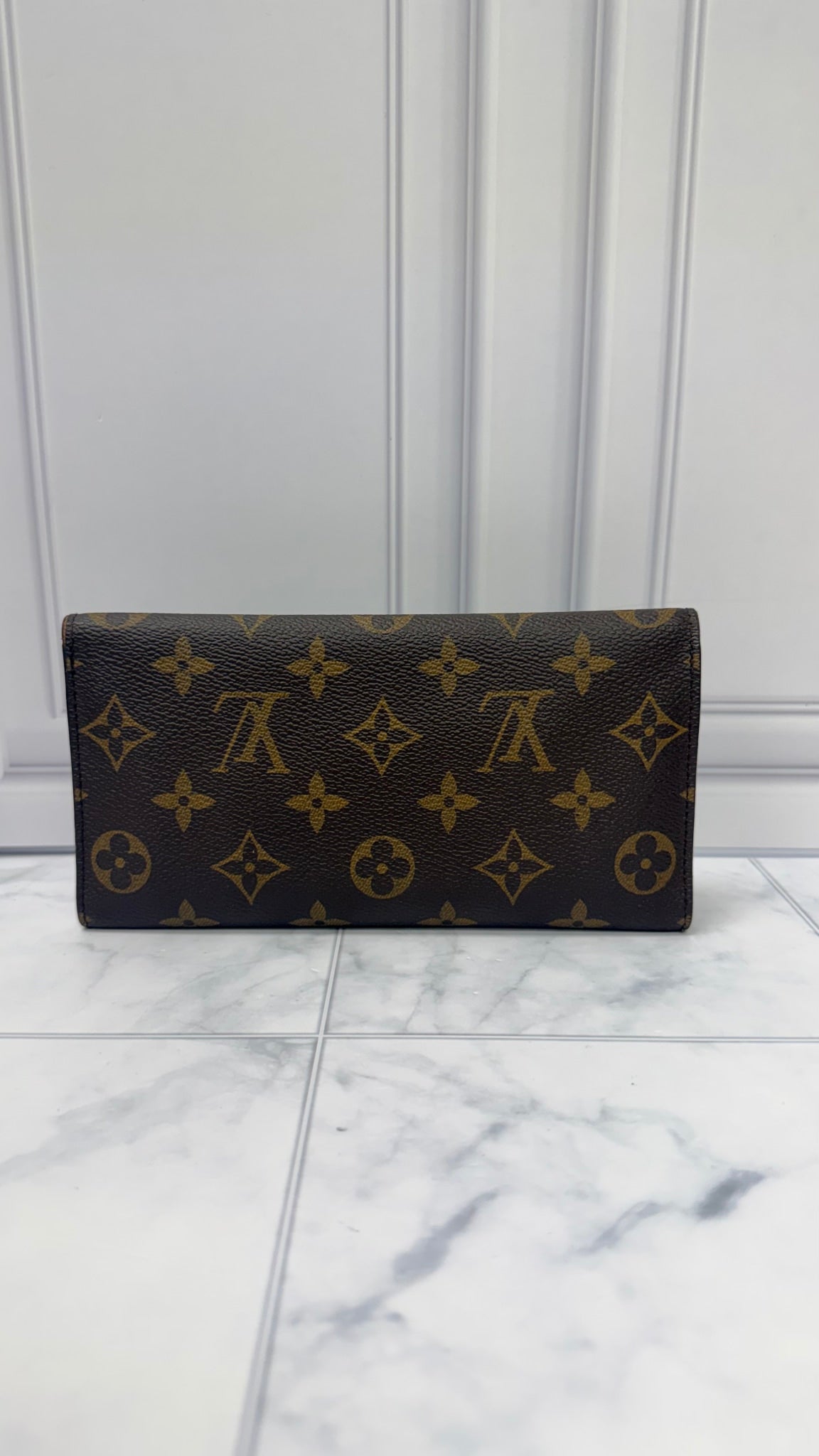 Louis Vuitton Monogram Red Josephine Wallet