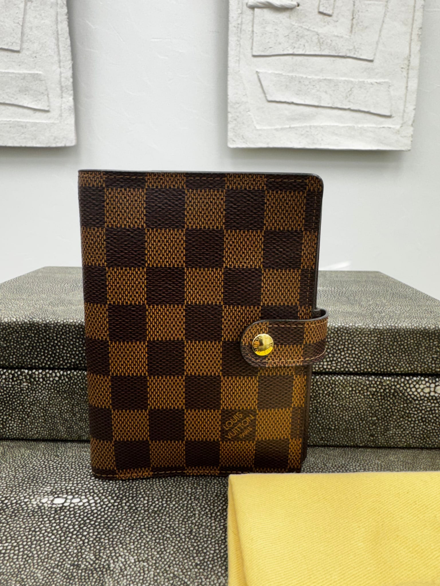 Louis Vuitton Damier Ebene Agenda PM