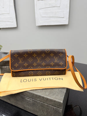 Louis Vuitton Monogram Twin Pochette GM Crossbody Bag