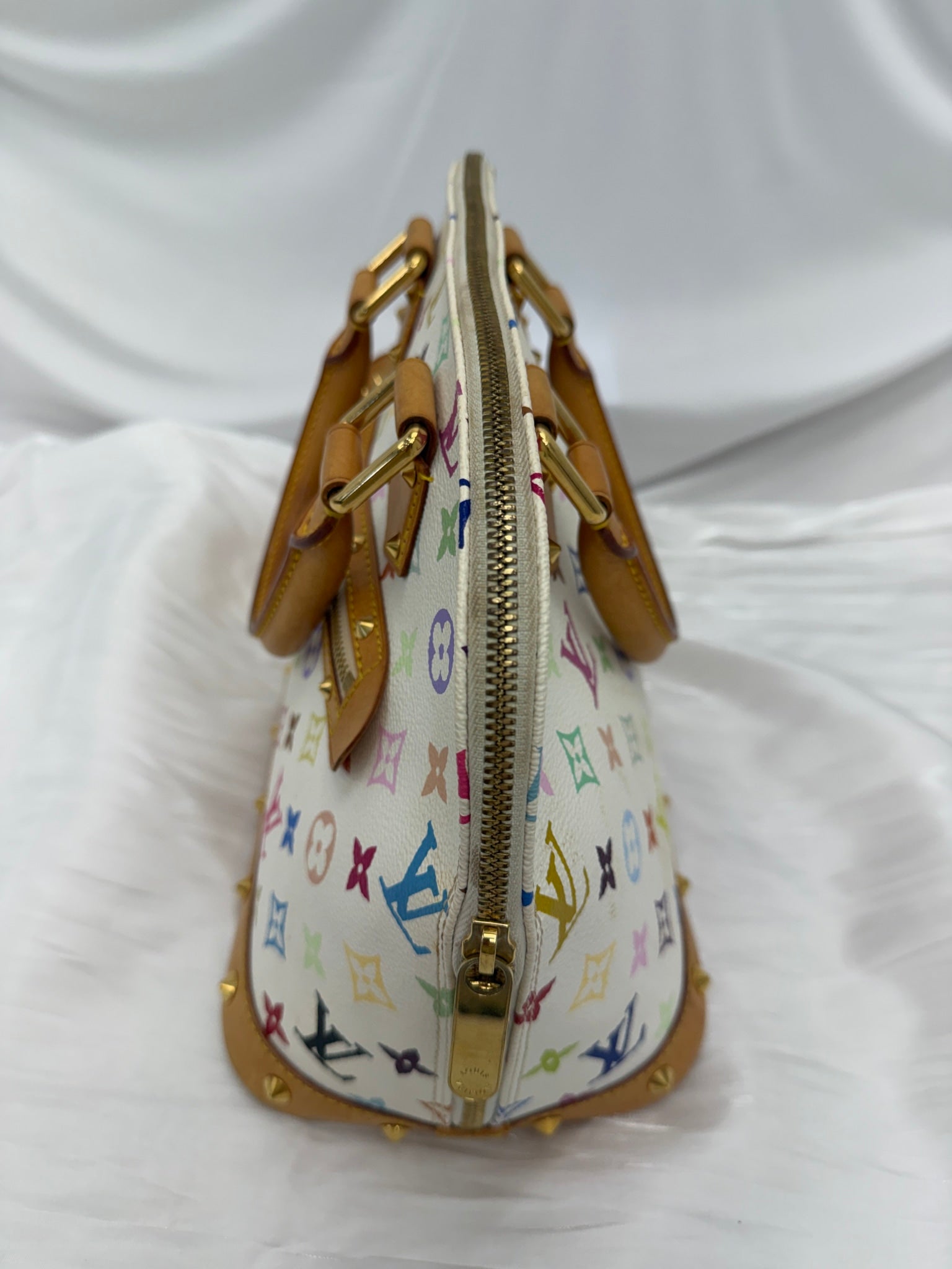 Louis Vuitton White Multicolore Monogram  Alma PM