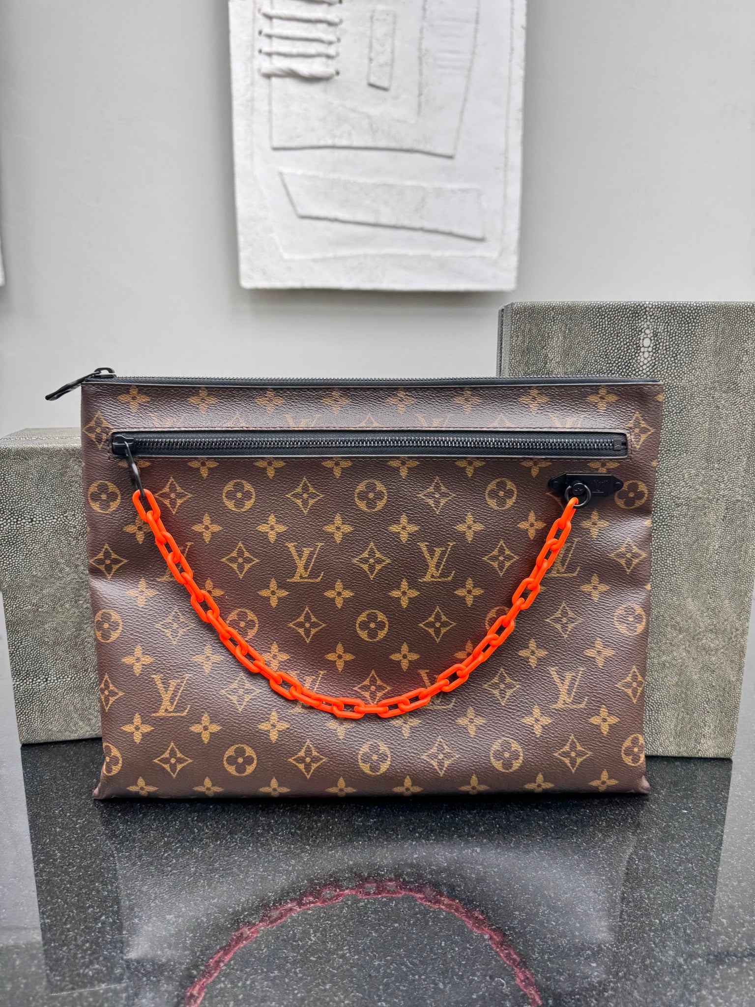 Louis Vuitton Monogram Solar Ray A4 Pouch