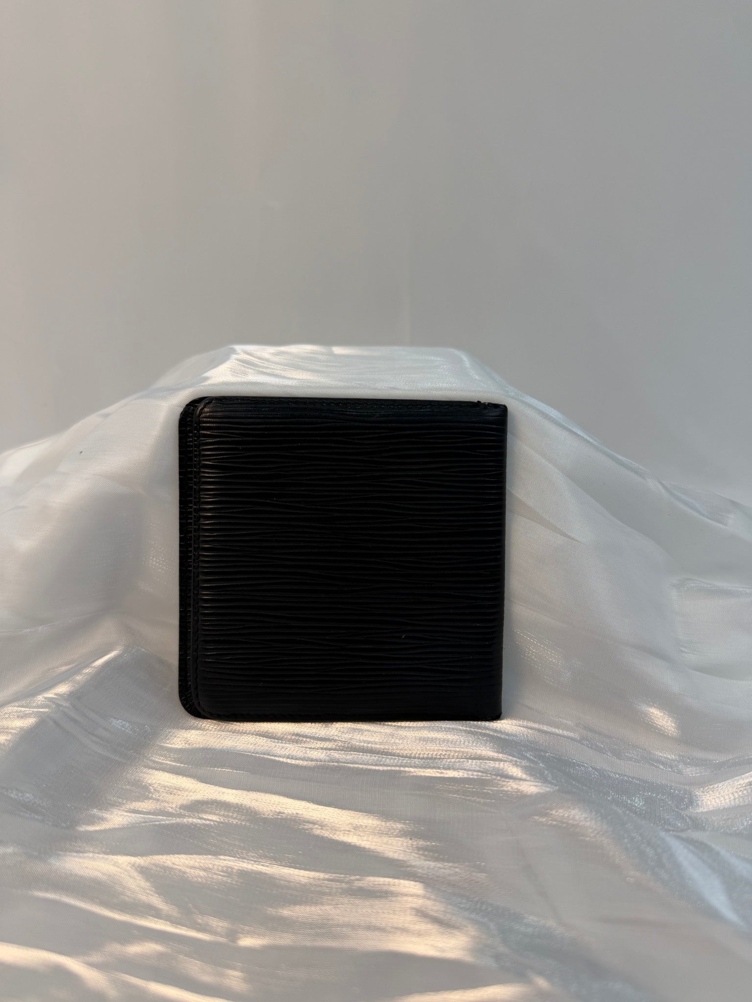 Louis Vuitton Black Epi Leather Bifold Wallet