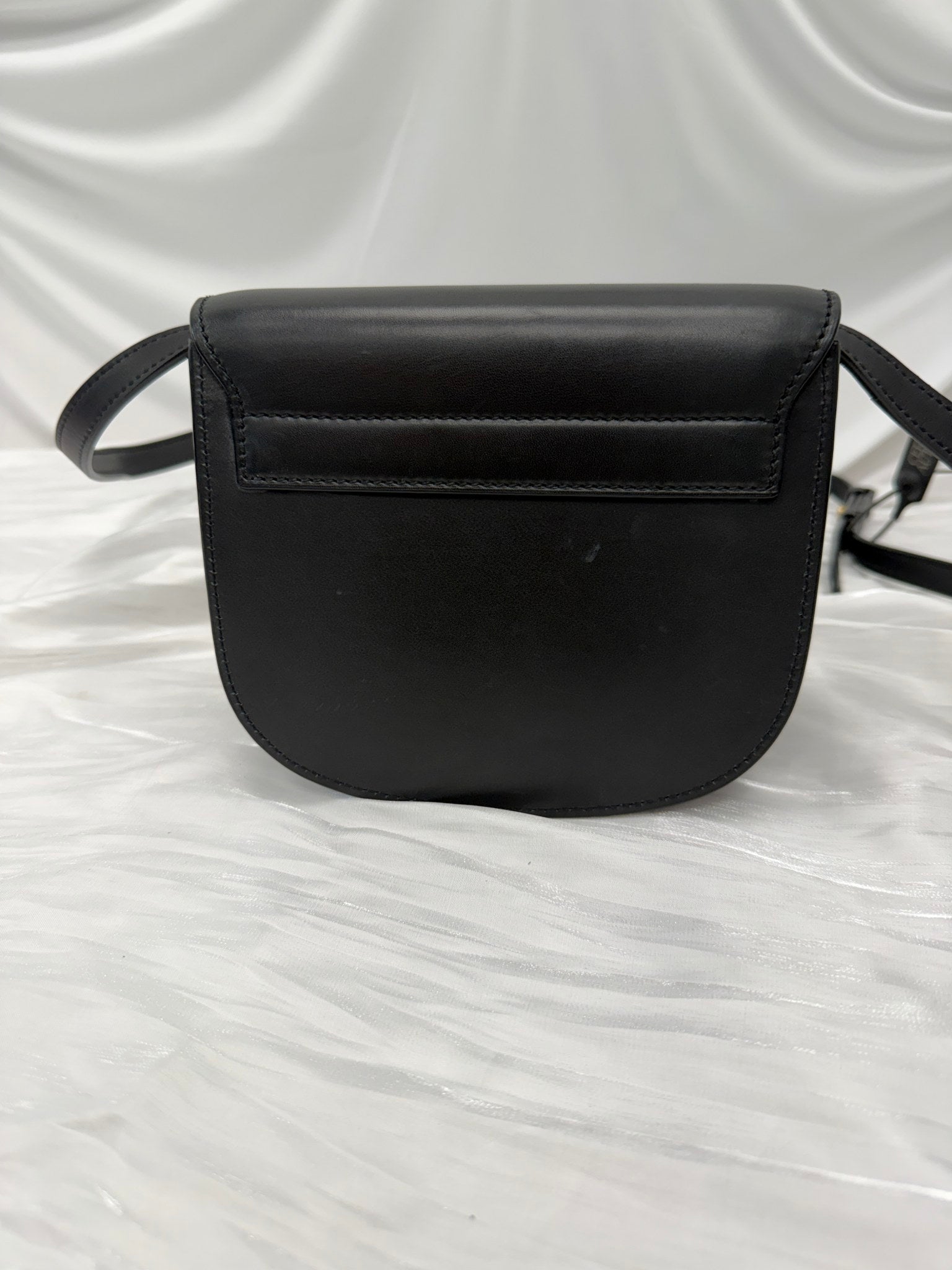 Saint Laurent YSL Black Leather Kaia Crossbody