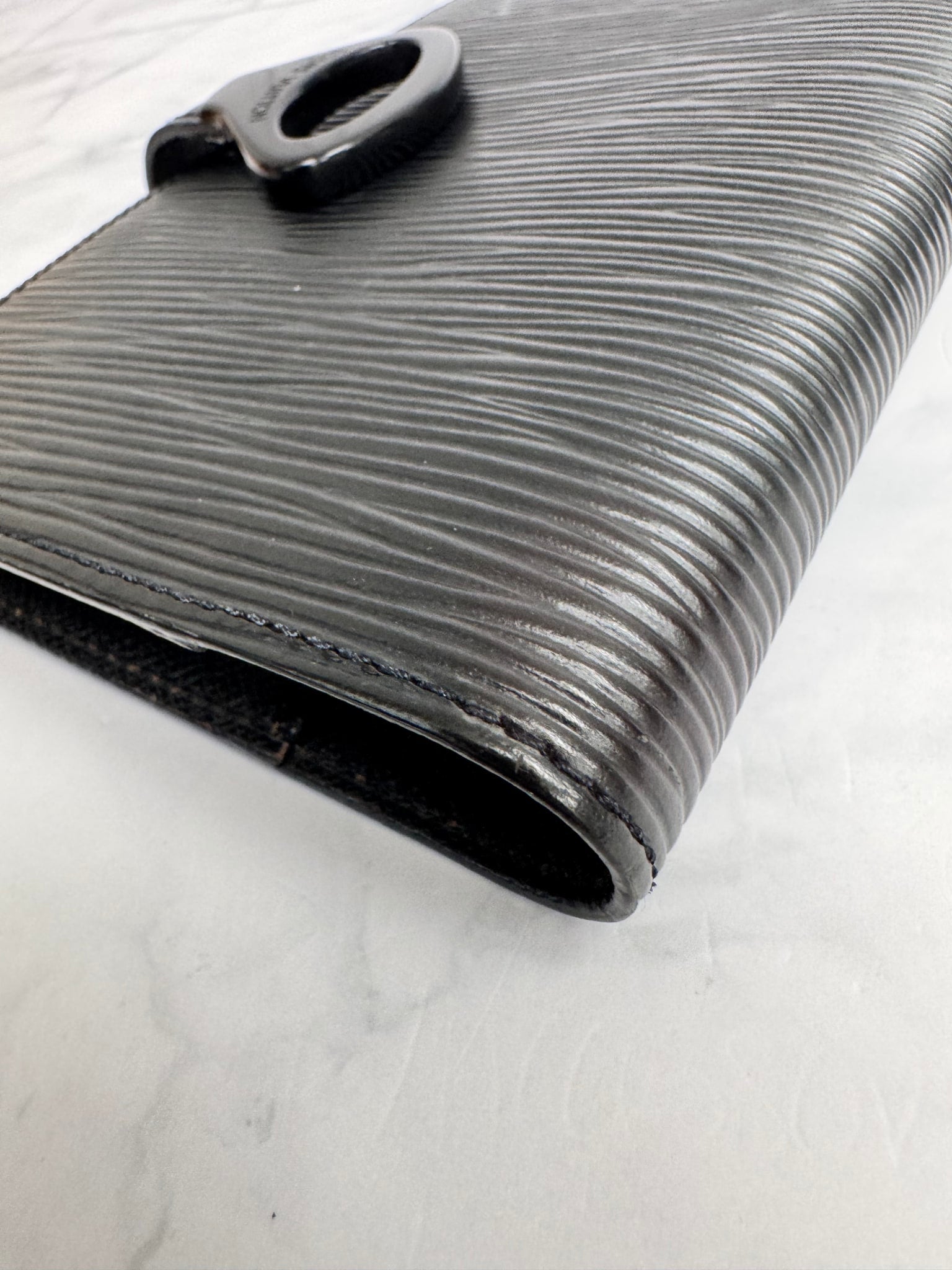 Louis Vuitton Black Epi Leather Z Agenda PM