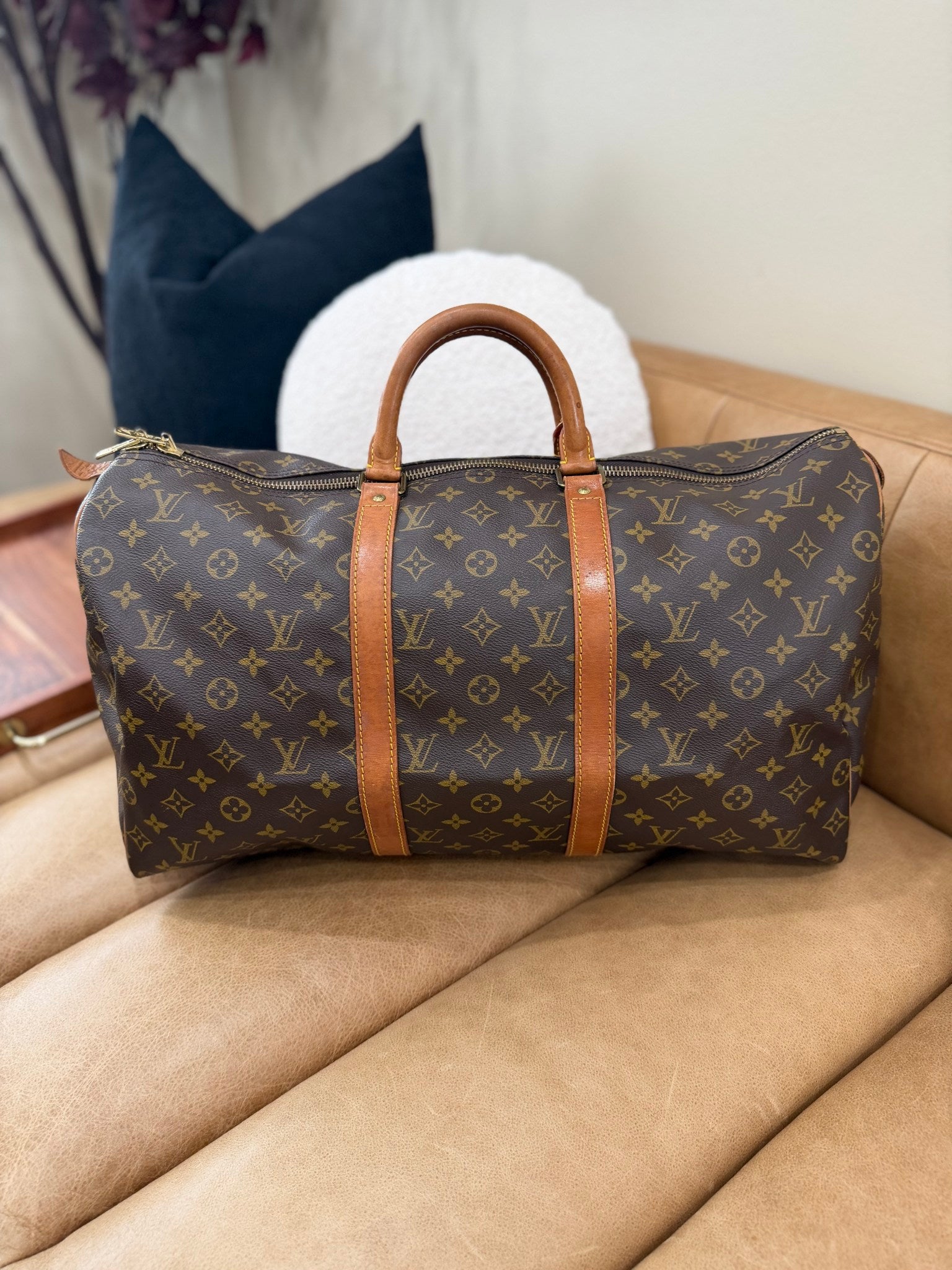 Louis Vuitton Vintage Monogram Keepall 50