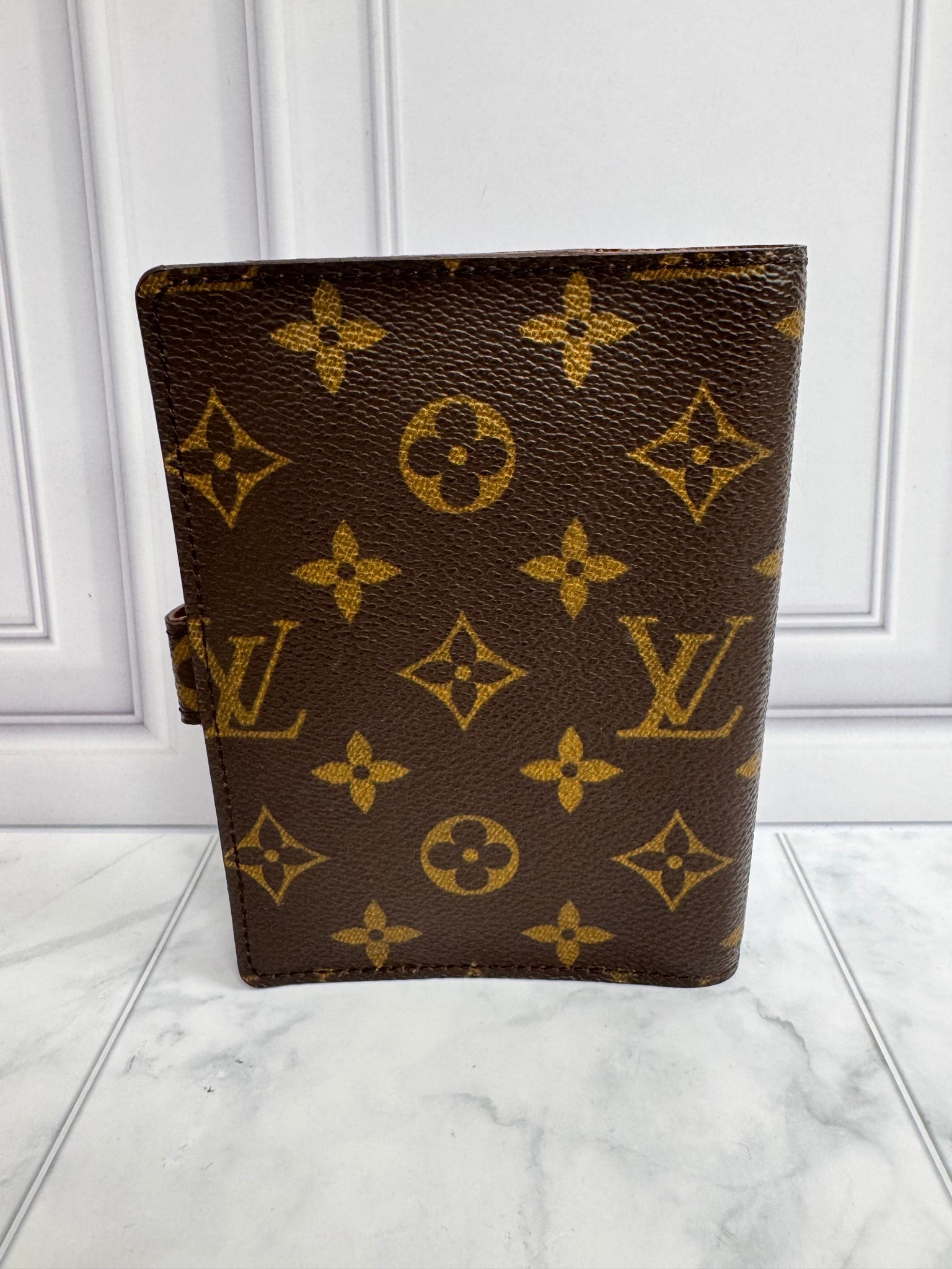 Louis Vuitton Monogram Small Ring Agenda Cover