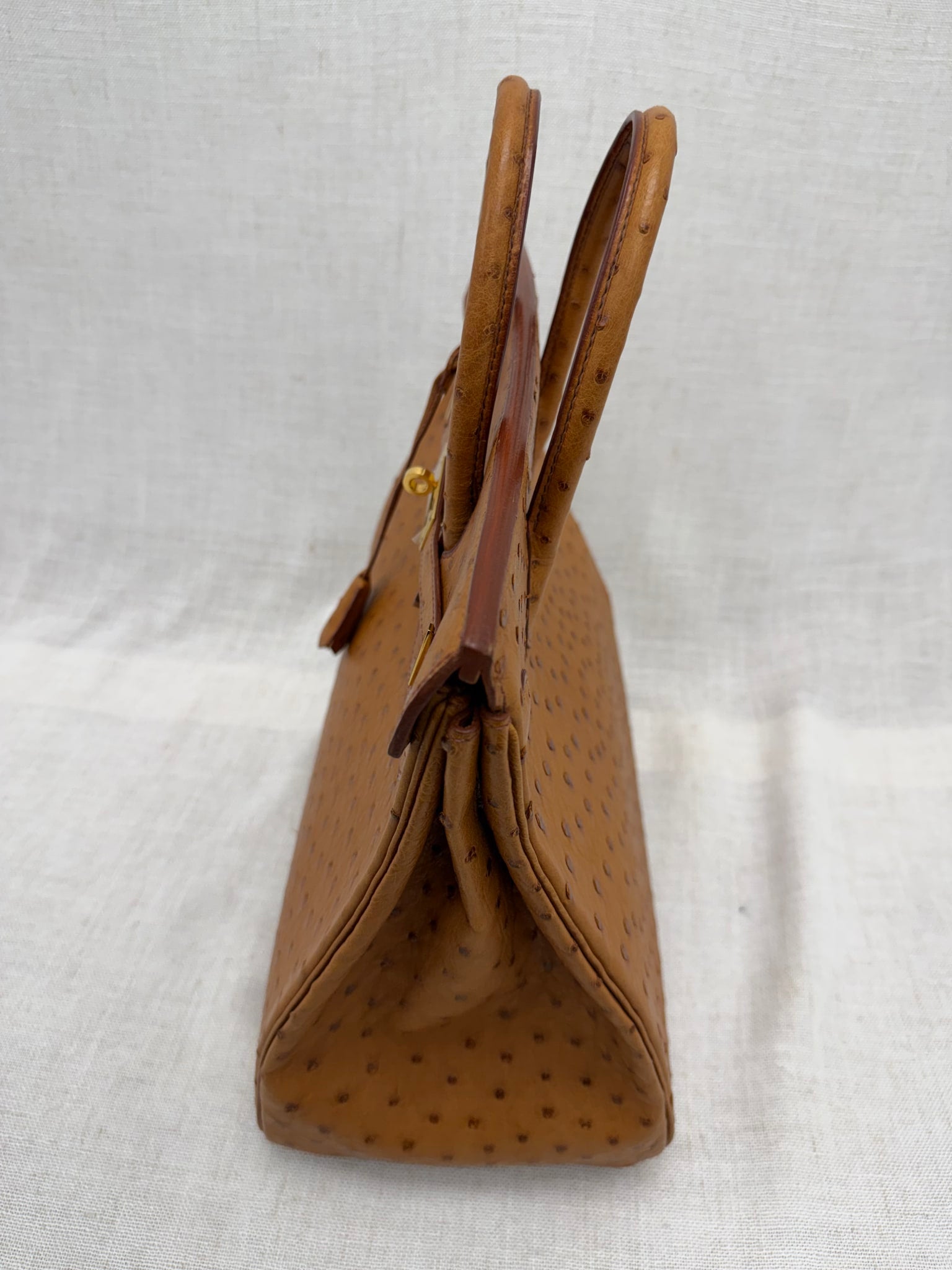 Hermes Ostrich Leather HAC Birkin 32