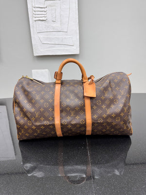 Louis Vuitton Monogram Keepal 55