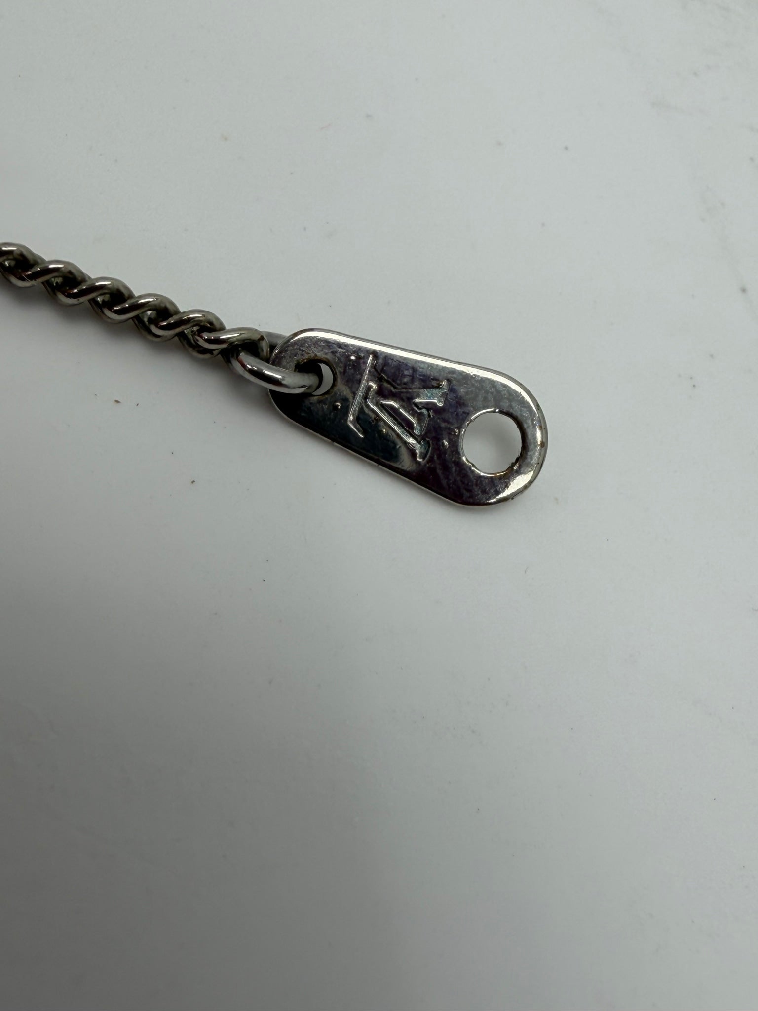 Louis Vuitton Monogram Eclipse  Charms Necklace