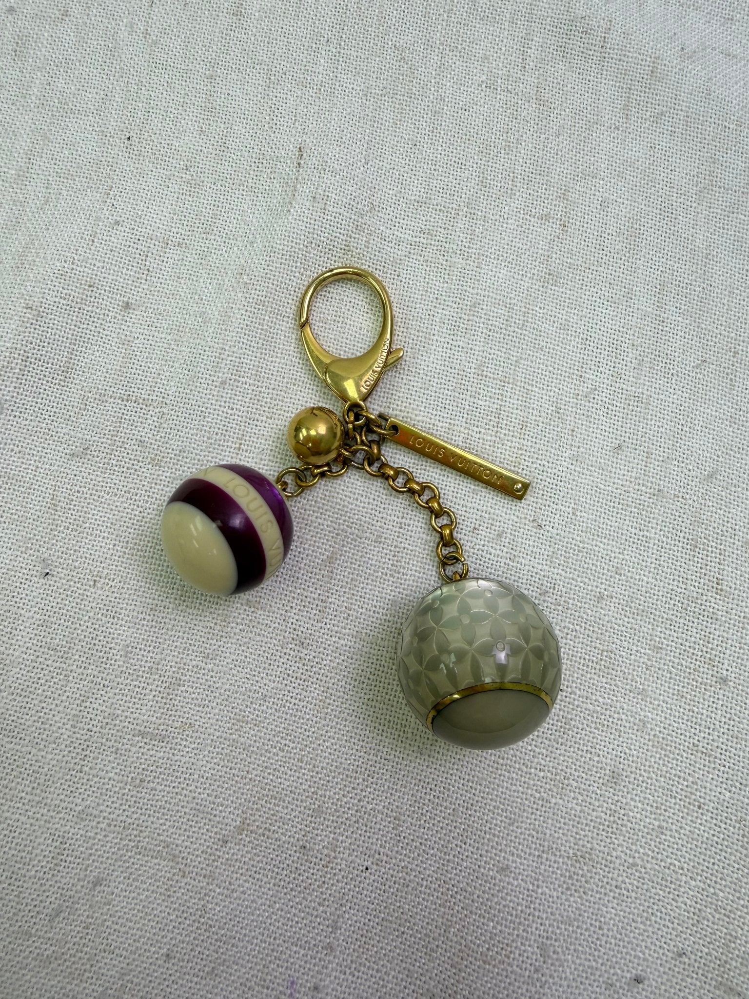 Louis Vuitton Mini Lin Croisette Bag Charm