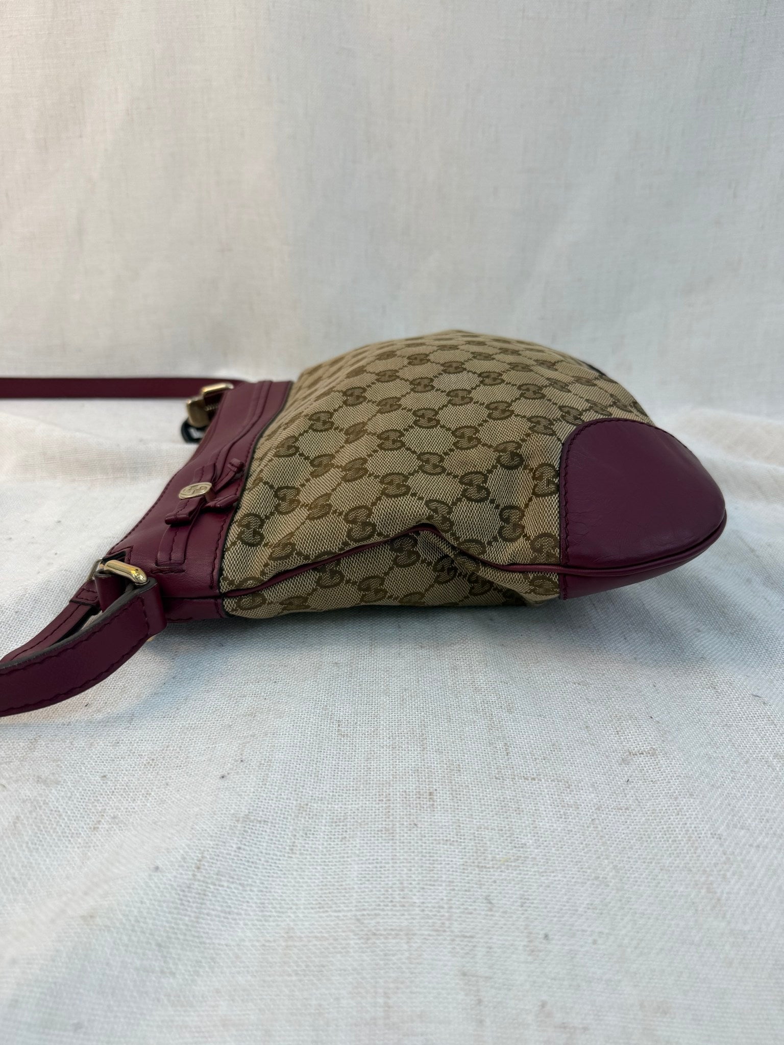 Gucci Brown GG Print Mayfair Crossbody Bag