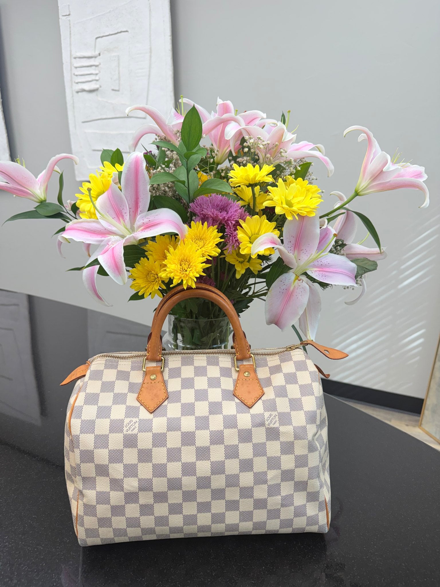 Louis Vuitton Damier Azur Speedy 30 