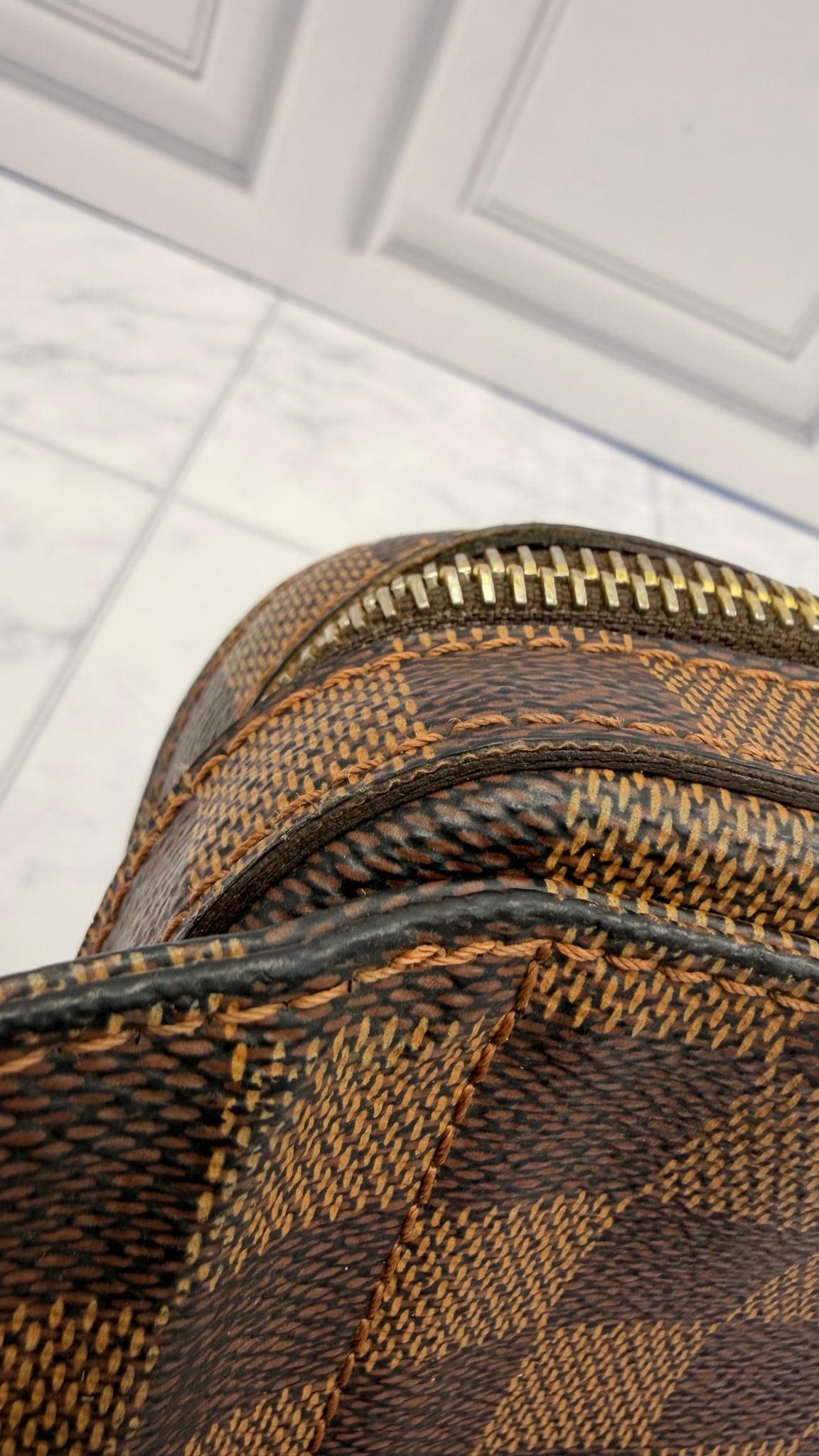 Louis Vuitton Damier Ebene Geronimos Belt Bag